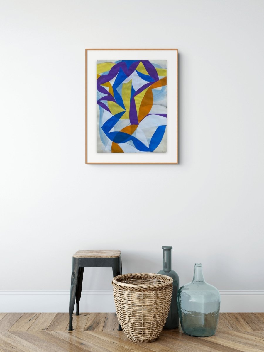 22F2A-2022 - by Alain Clément - Abstract Painting - Ideelart
