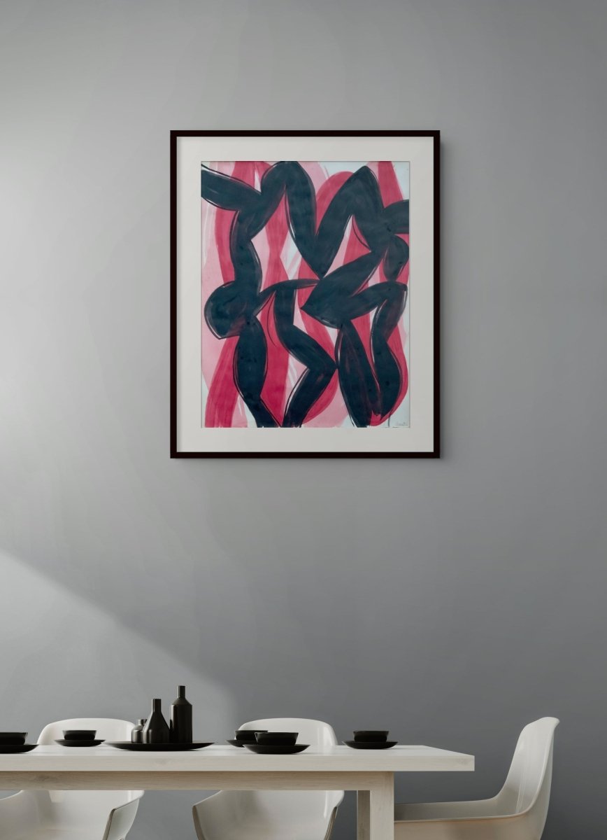 22JA2A-2022 - by Alain Clément - Abstract Painting - Ideelart