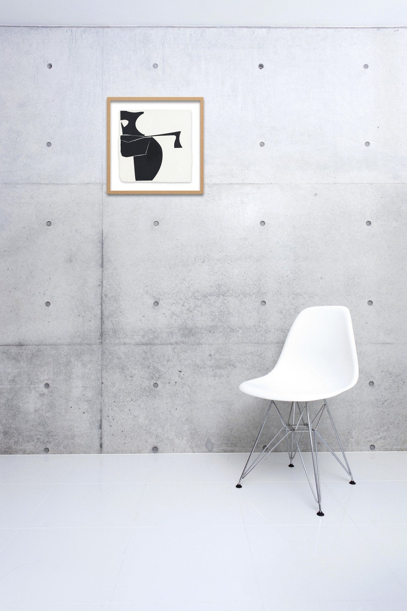 Covers 13 - Black B - Joanne Freeman - Abstract Painting - Ideelart