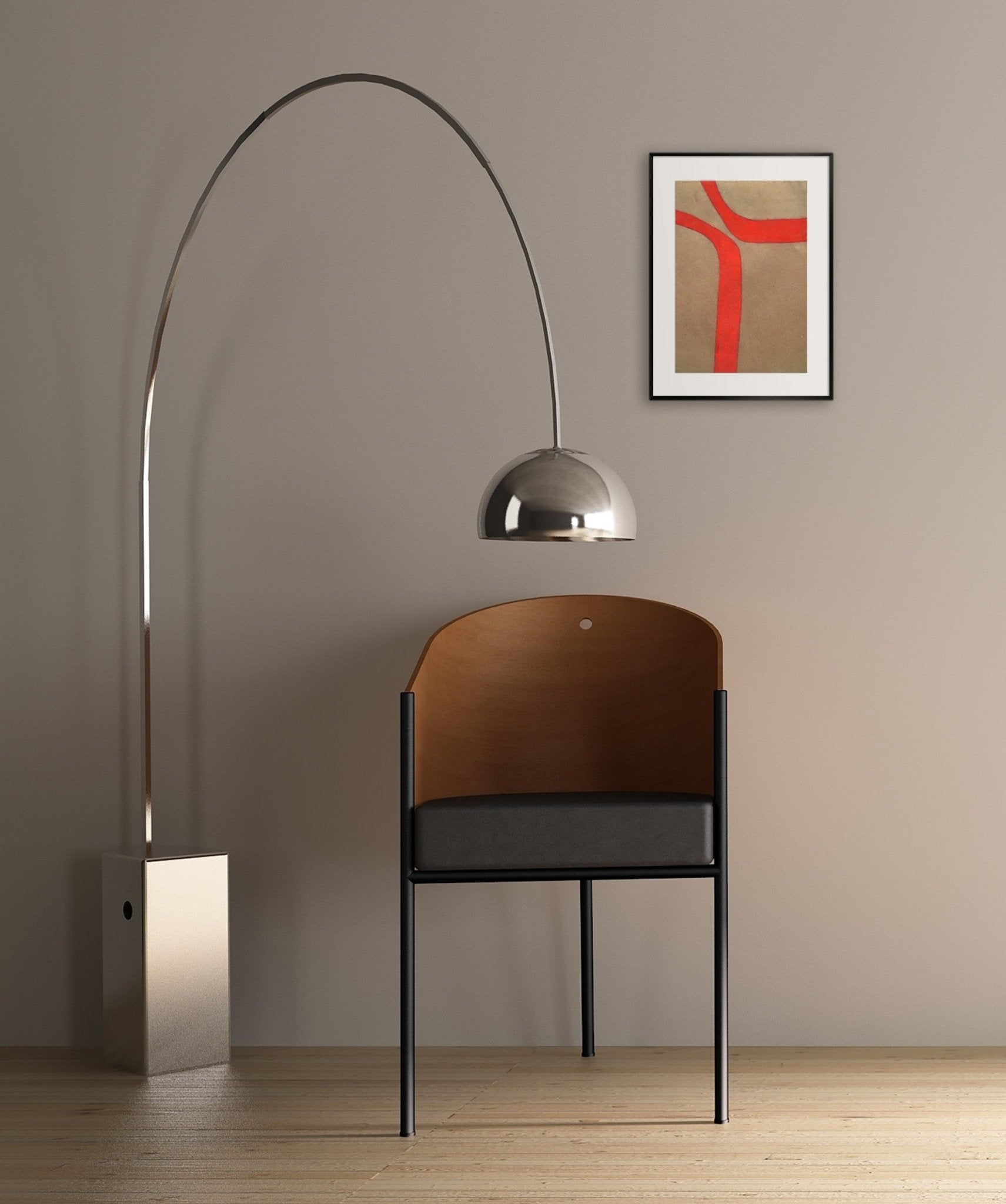 Untitled (Id. 1289) - Fieroza Doorsen - Abstract Painting - Ideelart