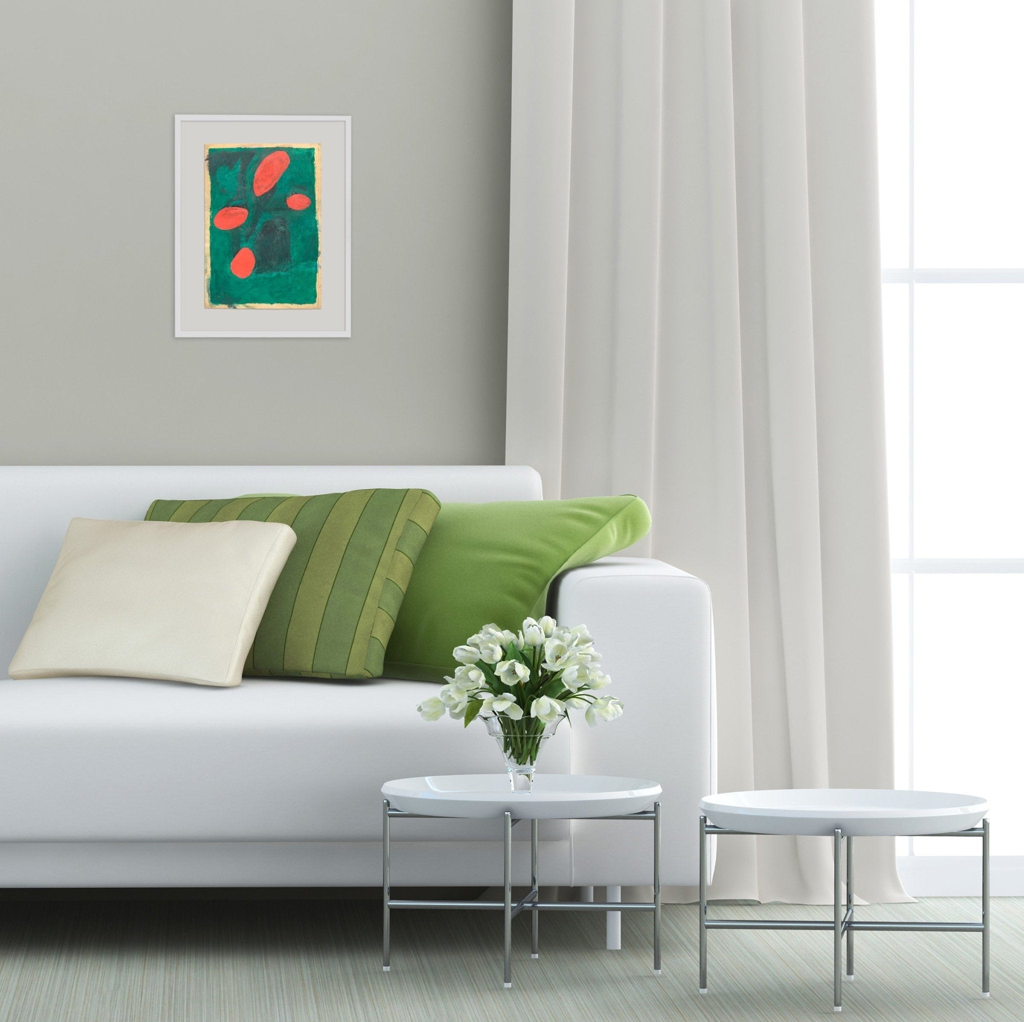 Untitled (Id. 1281) - Fieroza Doorsen - Abstract Painting - Ideelart