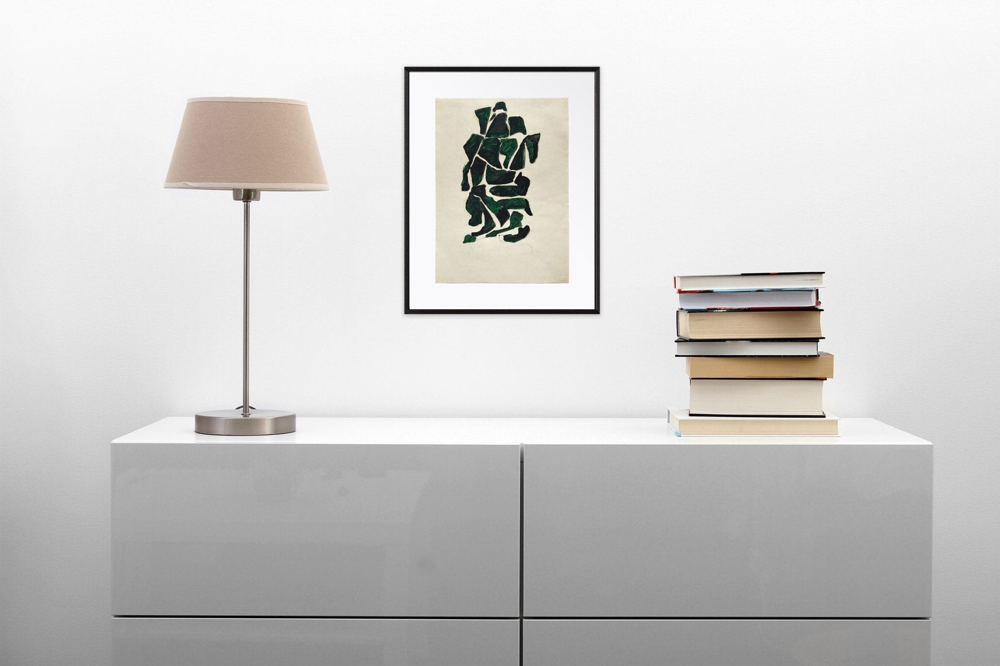 Untitled (Id. 1279) - Fieroza Doorsen - Abstract Painting - Ideelart