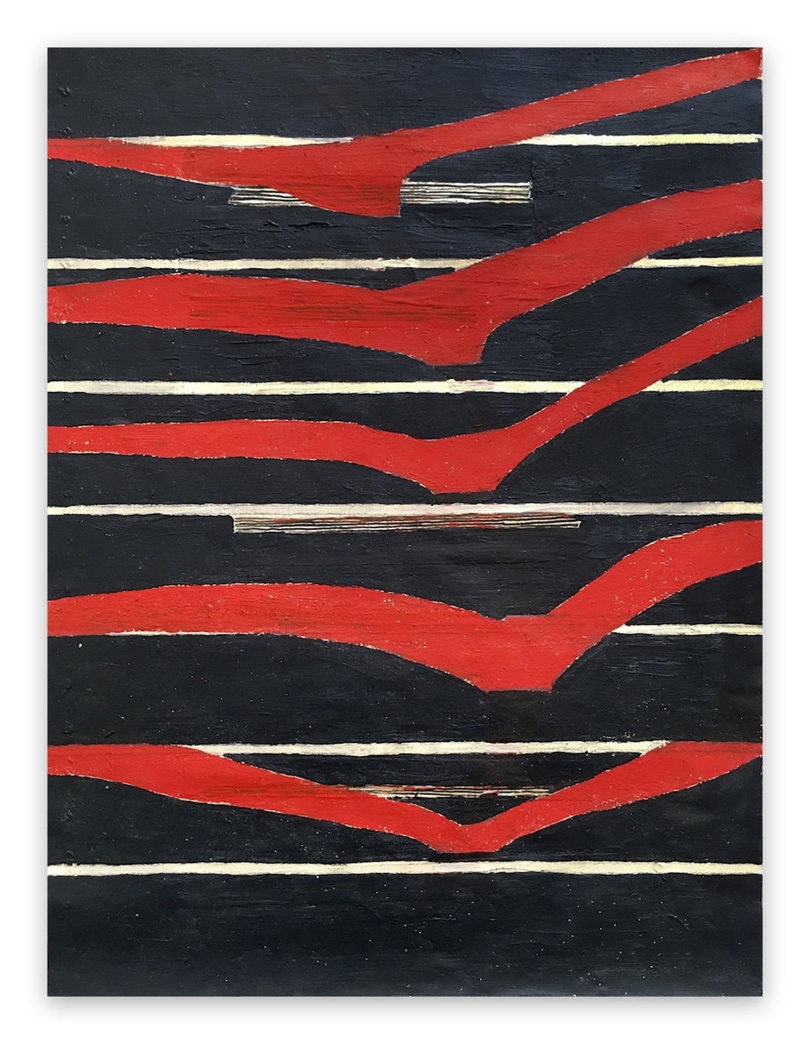 Untitled (Id. 1286) - Fieroza Doorsen - Abstract Painting - Ideelart