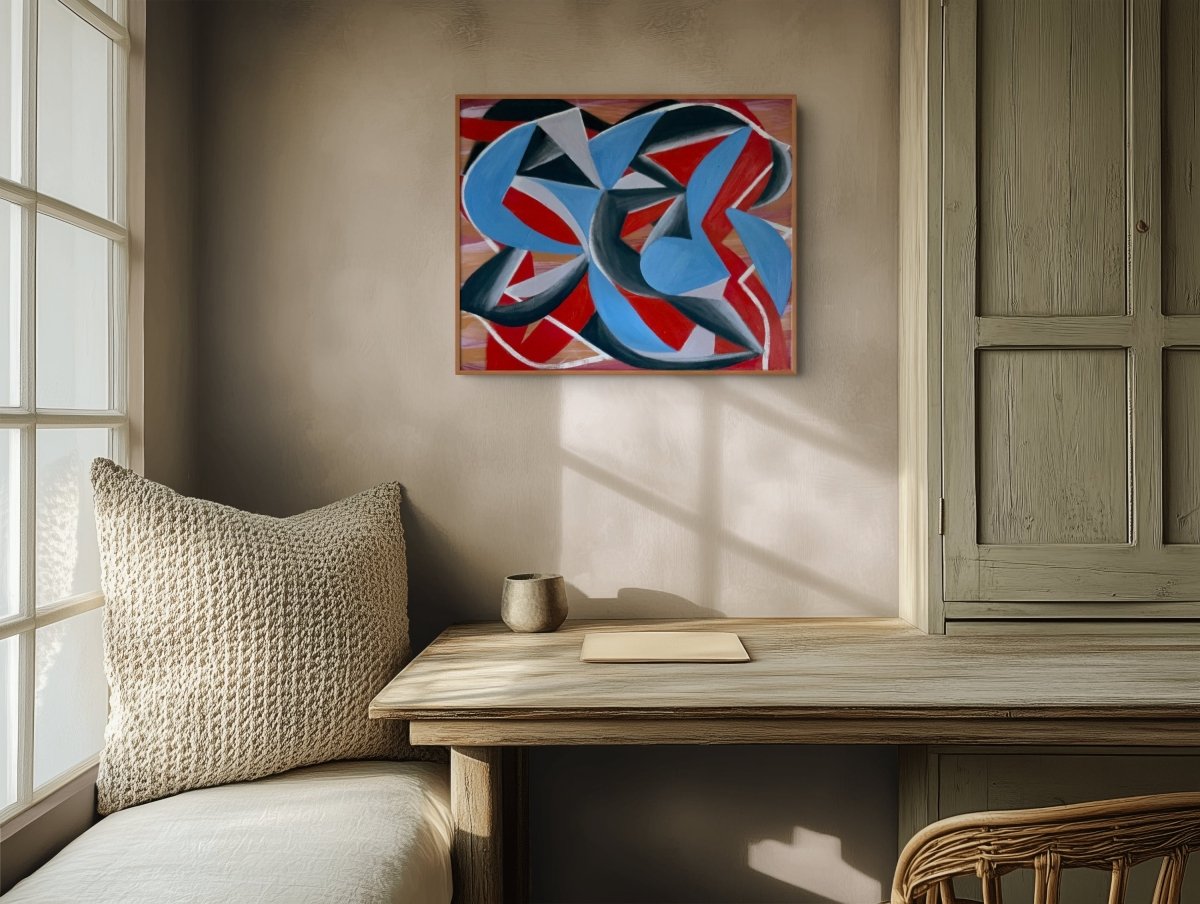 24JU7P-2024 - by Alain Clément - Abstract Painting - Ideelart