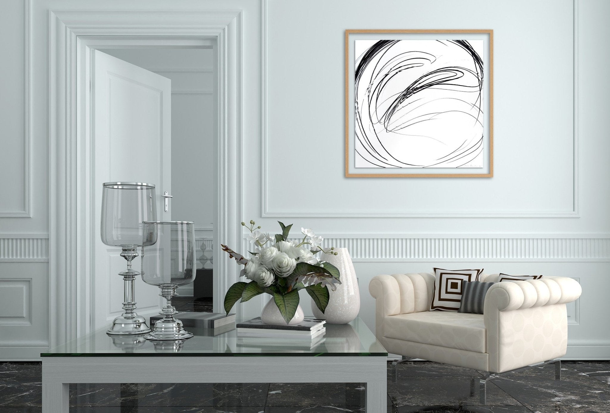 Maelstrom Series 77 - Jaanika Peerna - Abstract Drawing - Ideelart