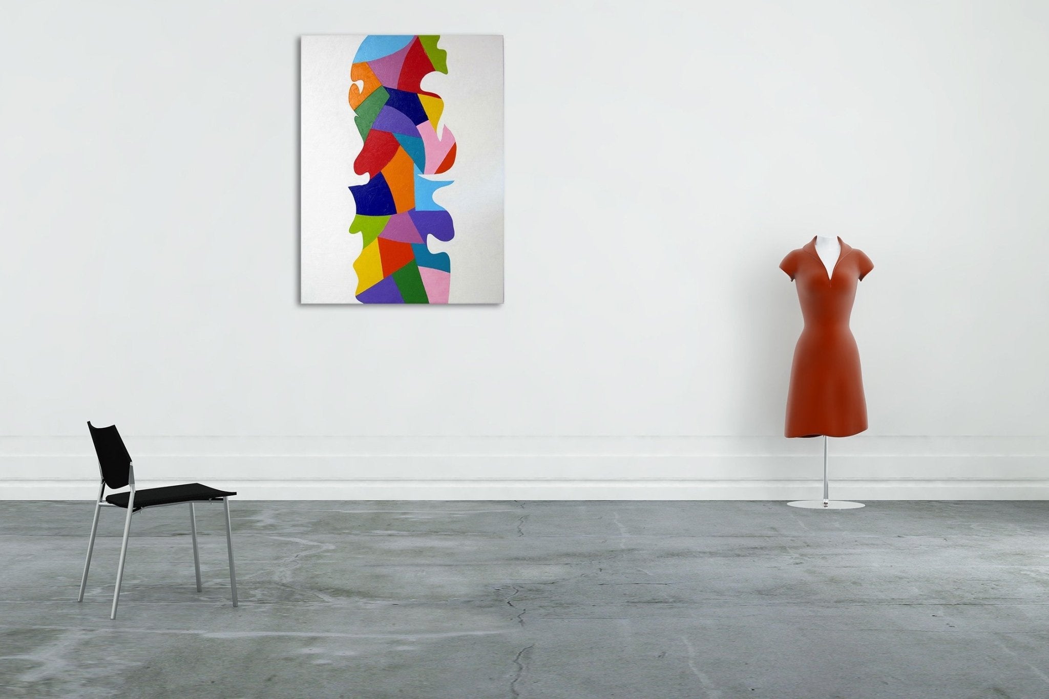 Endless Painting 3 - Dana Gordon - Abstract Painting - Ideelart