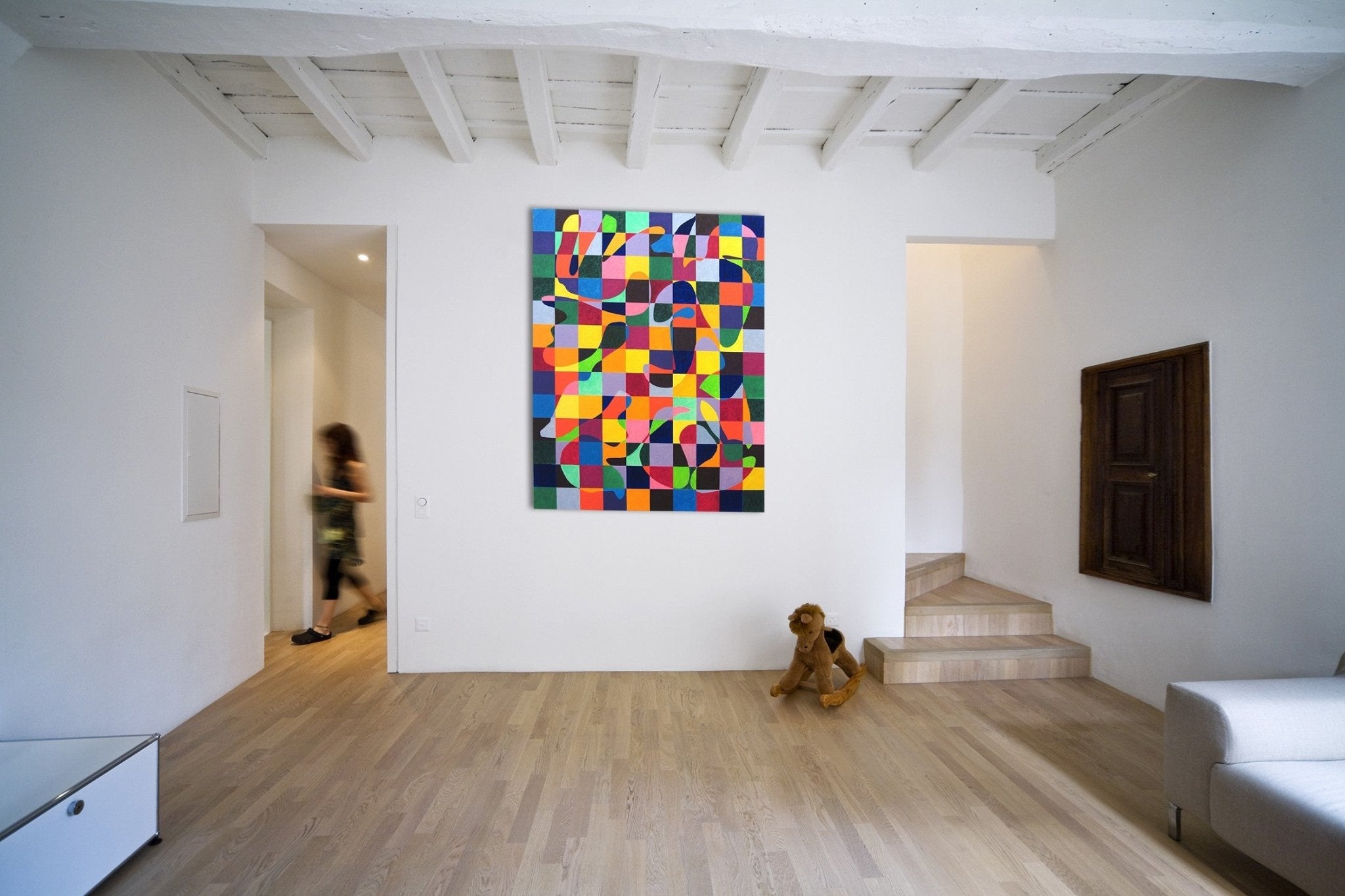 Balancing Act - Dana Gordon - Abstract Painting - Ideelart