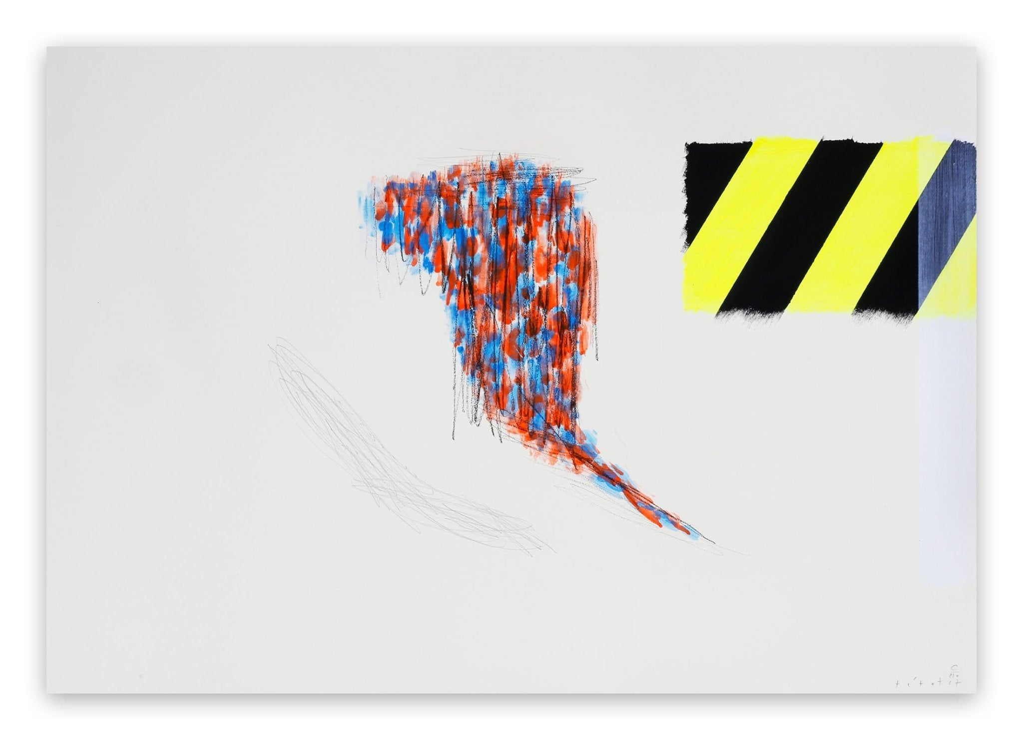 Untitled 2 - Claude Tétot - Abstract Painting - Ideelart