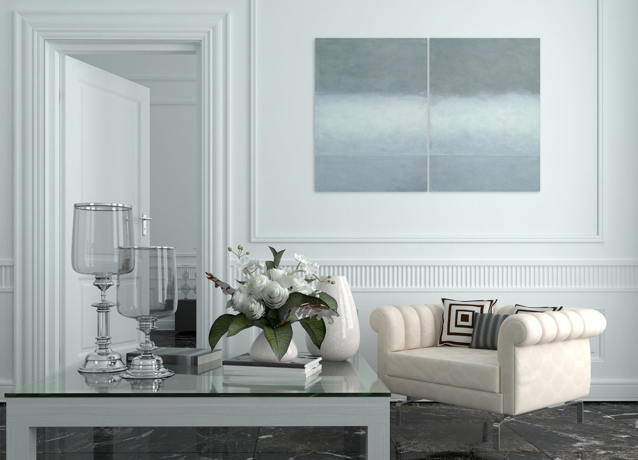 Murmur - Janise Yntema - Abstract Painting - Ideelart