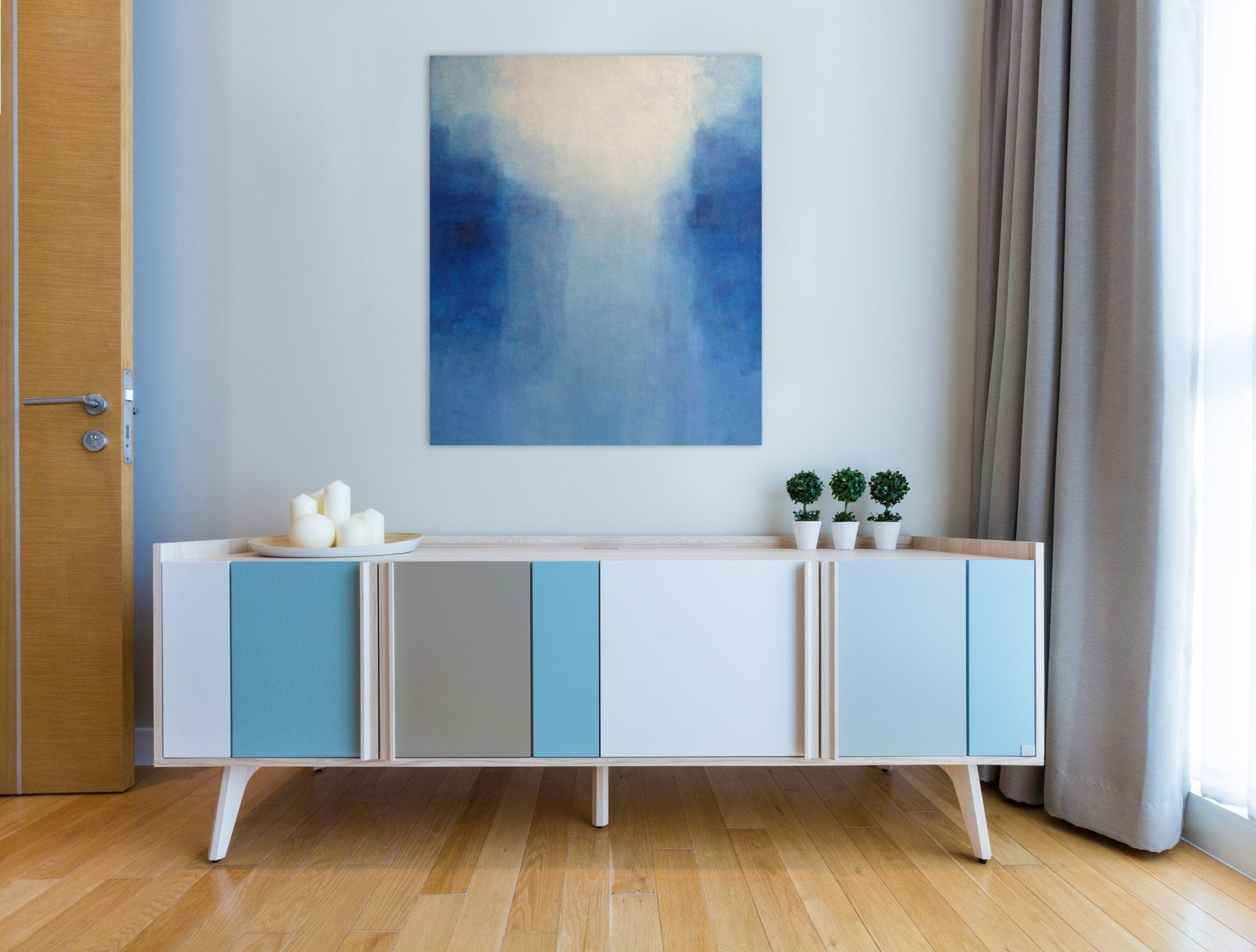 Daybreak - Janise Yntema - Abstract Painting - Ideelart