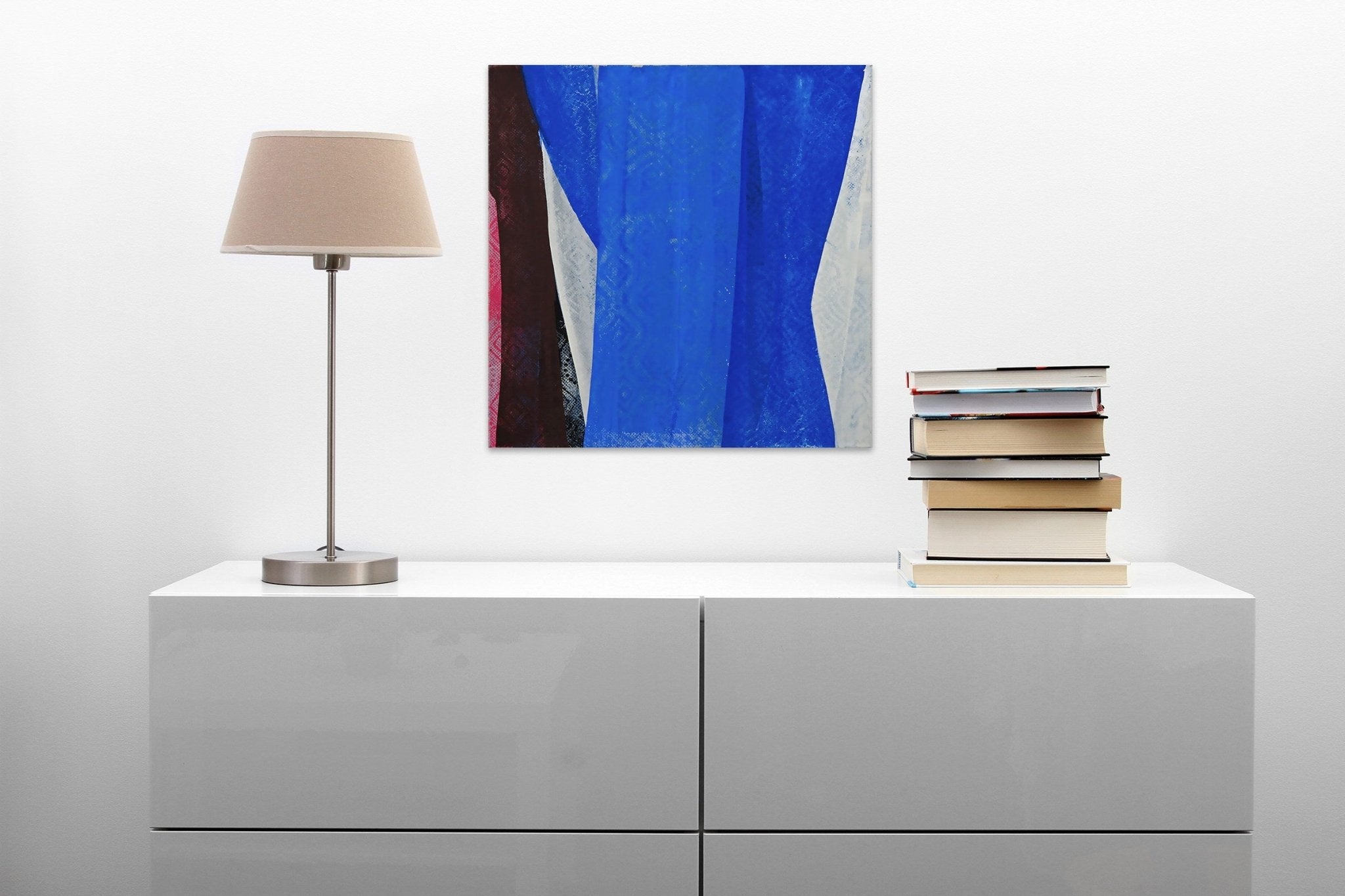 Fold - Marcy Rosenblat - Abstract Painting - Ideelart