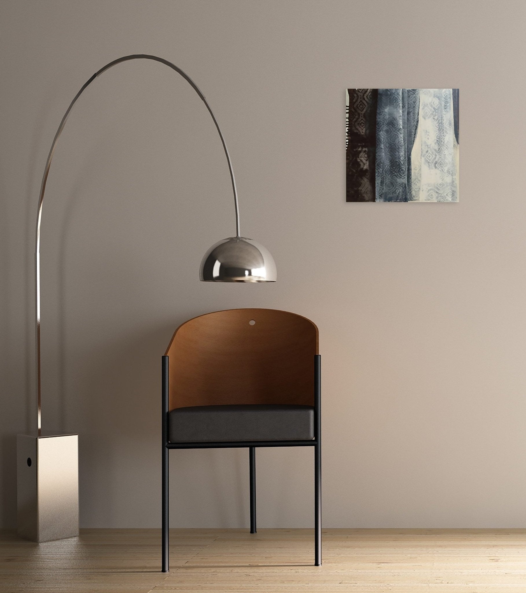 Frayed Edge - Marcy Rosenblat - Abstract Painting - Ideelart