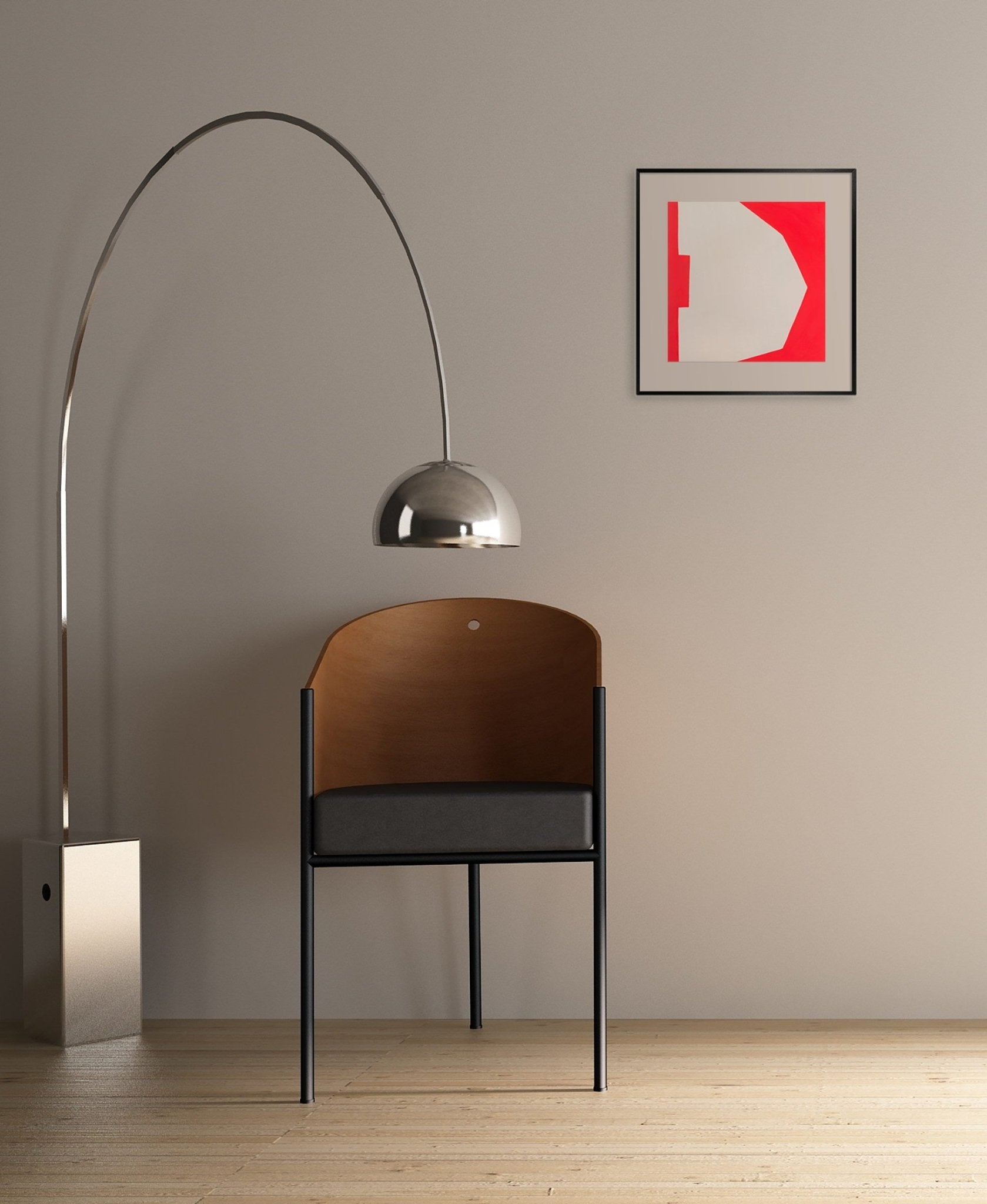 Cut - Up Paper II.3 - Ulla Pedersen - Abstract Painting - Ideelart