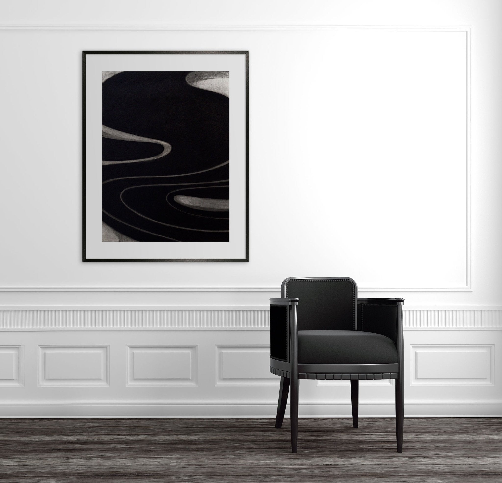 Manifold - Margaret Neill - Abstract Drawing - Ideelart