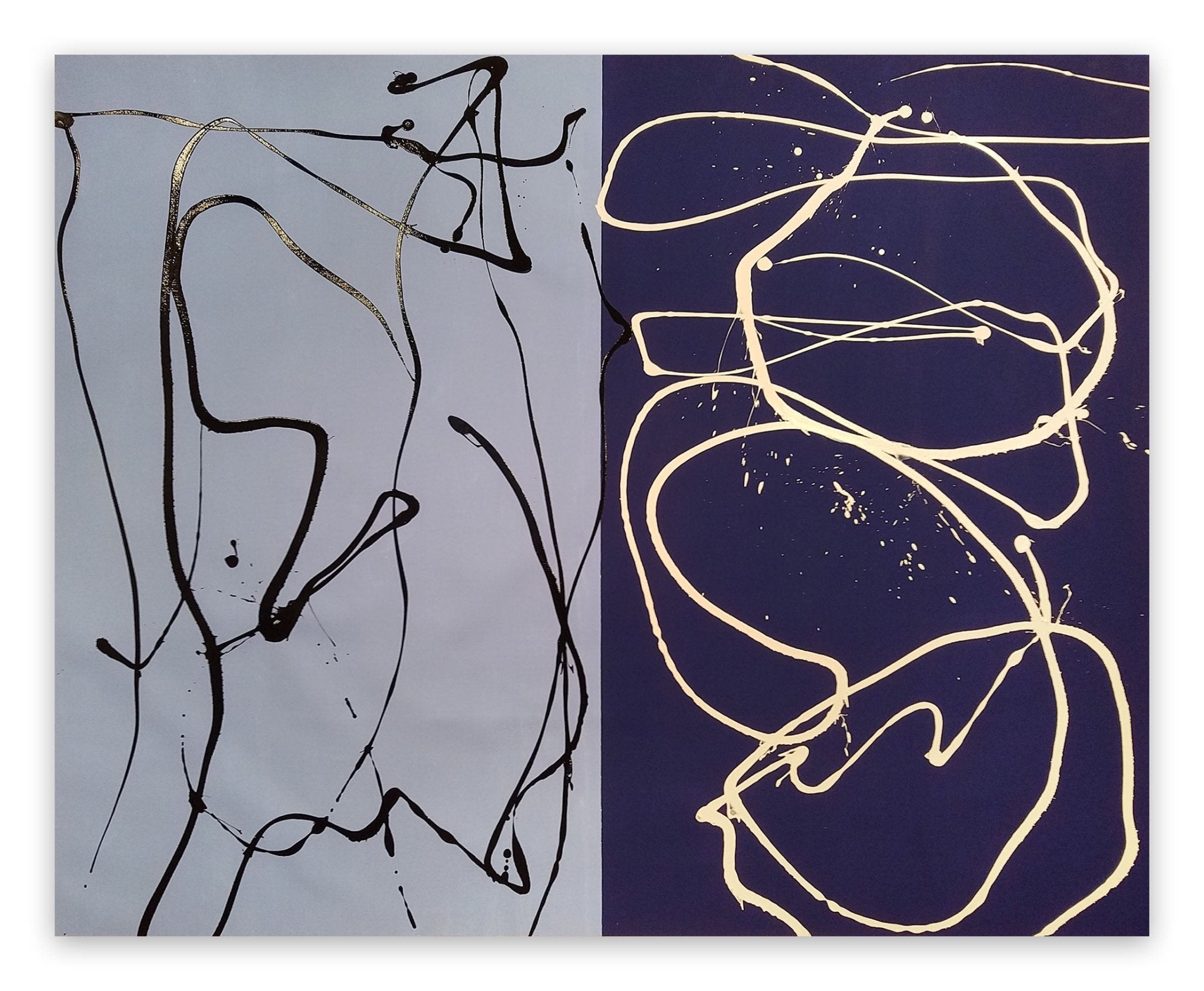 Now - Dana Gordon - Abstract Painting - Ideelart