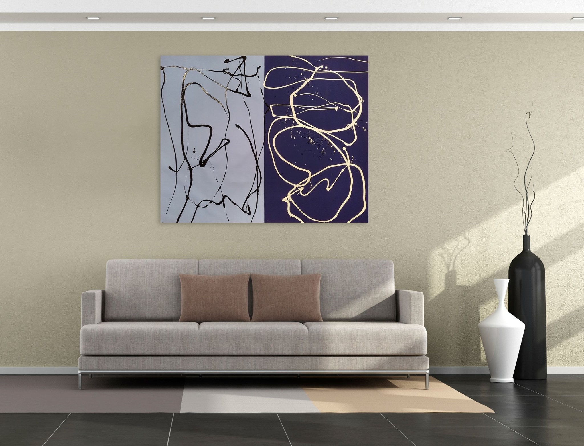 Now - Dana Gordon - Abstract Painting - Ideelart