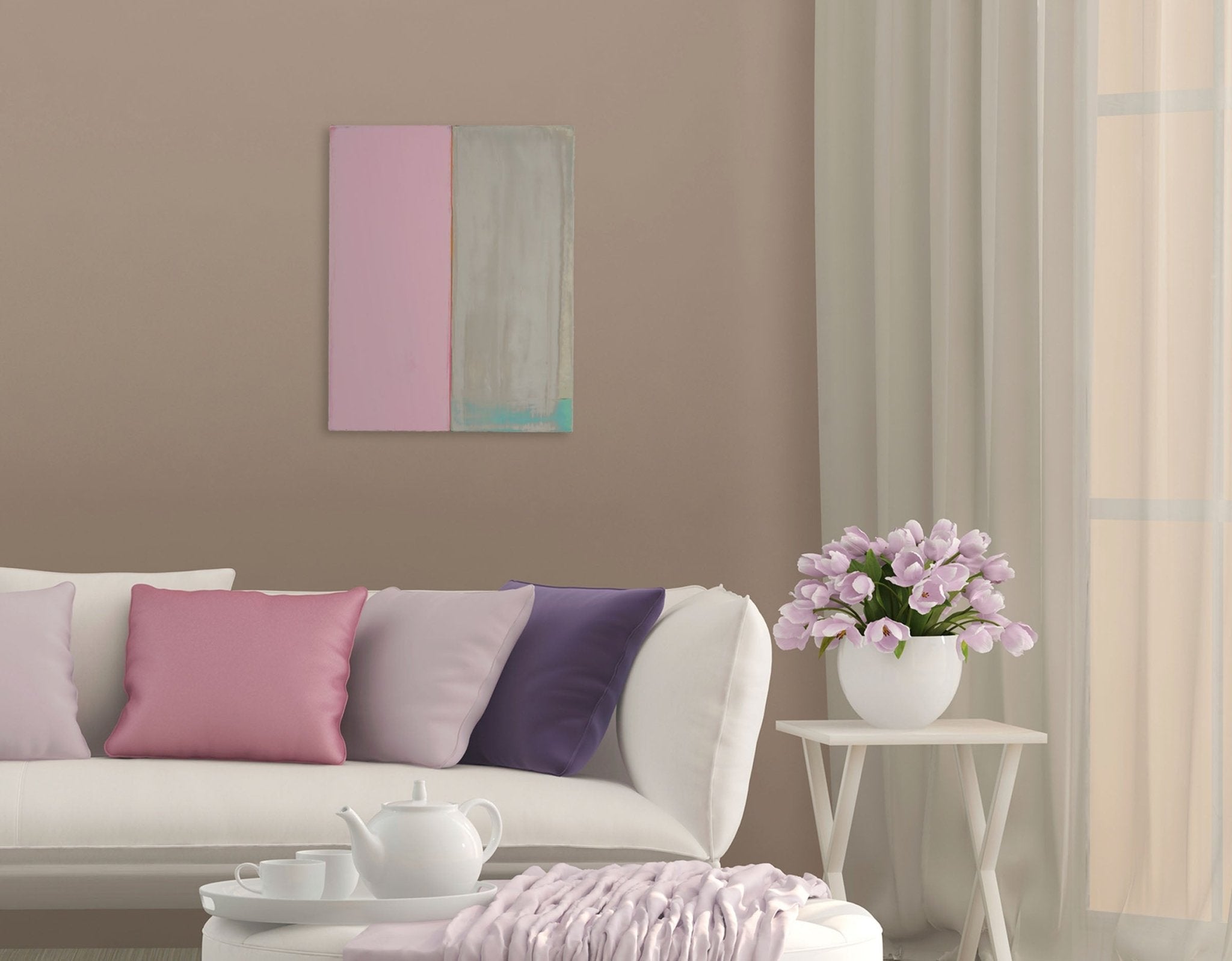 1107 - Arvid Boecker - Abstract Painting - Ideelart