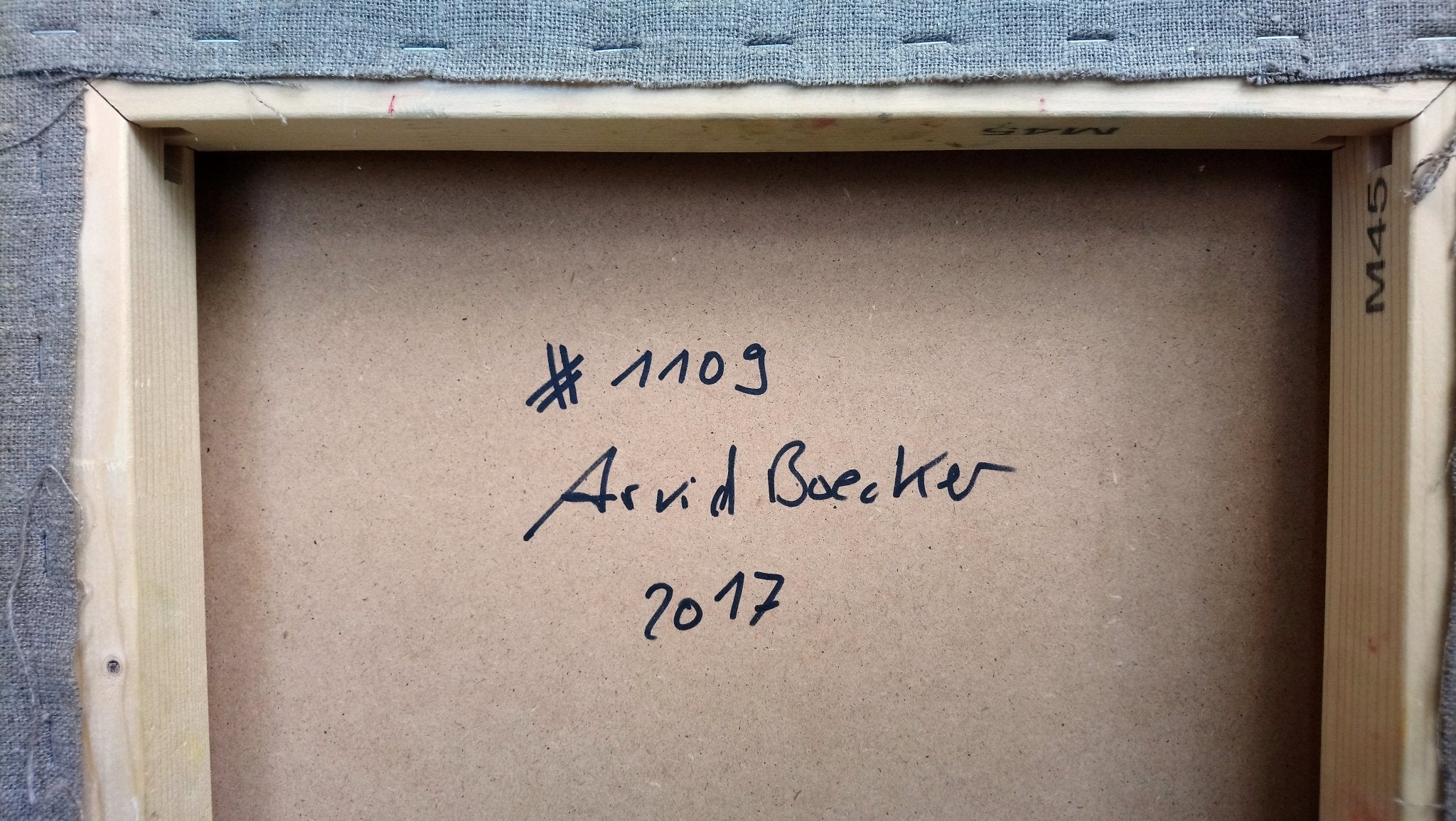 1109 - Arvid Boecker - Abstract Painting - Ideelart