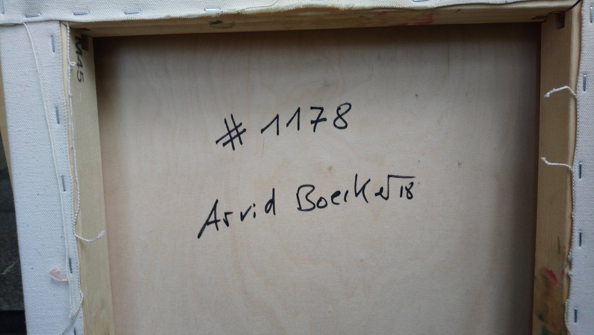 1178 - Arvid Boecker - Abstract Painting - Ideelart