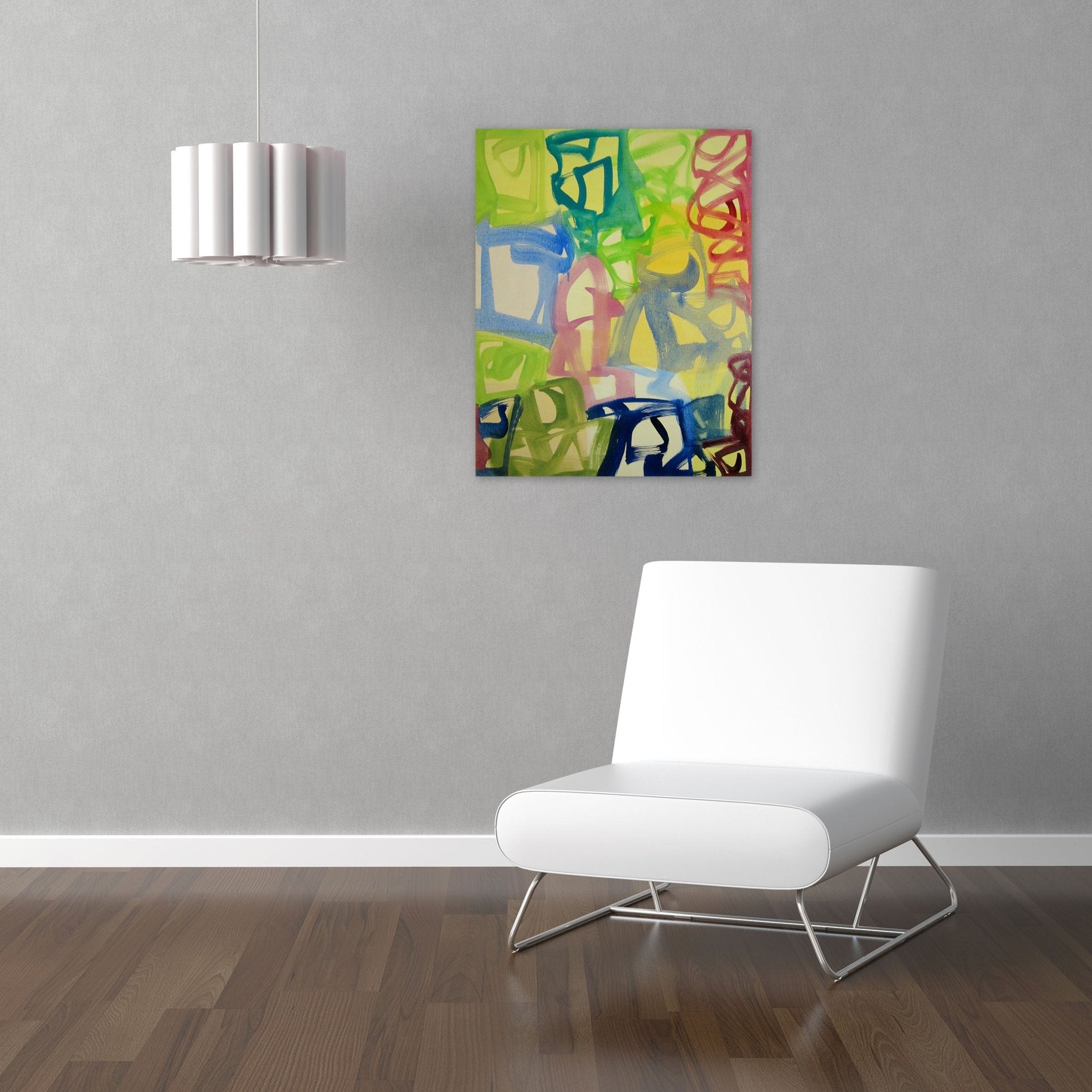 Vernal - Melissa Meyer - Abstract Painting - Ideelart