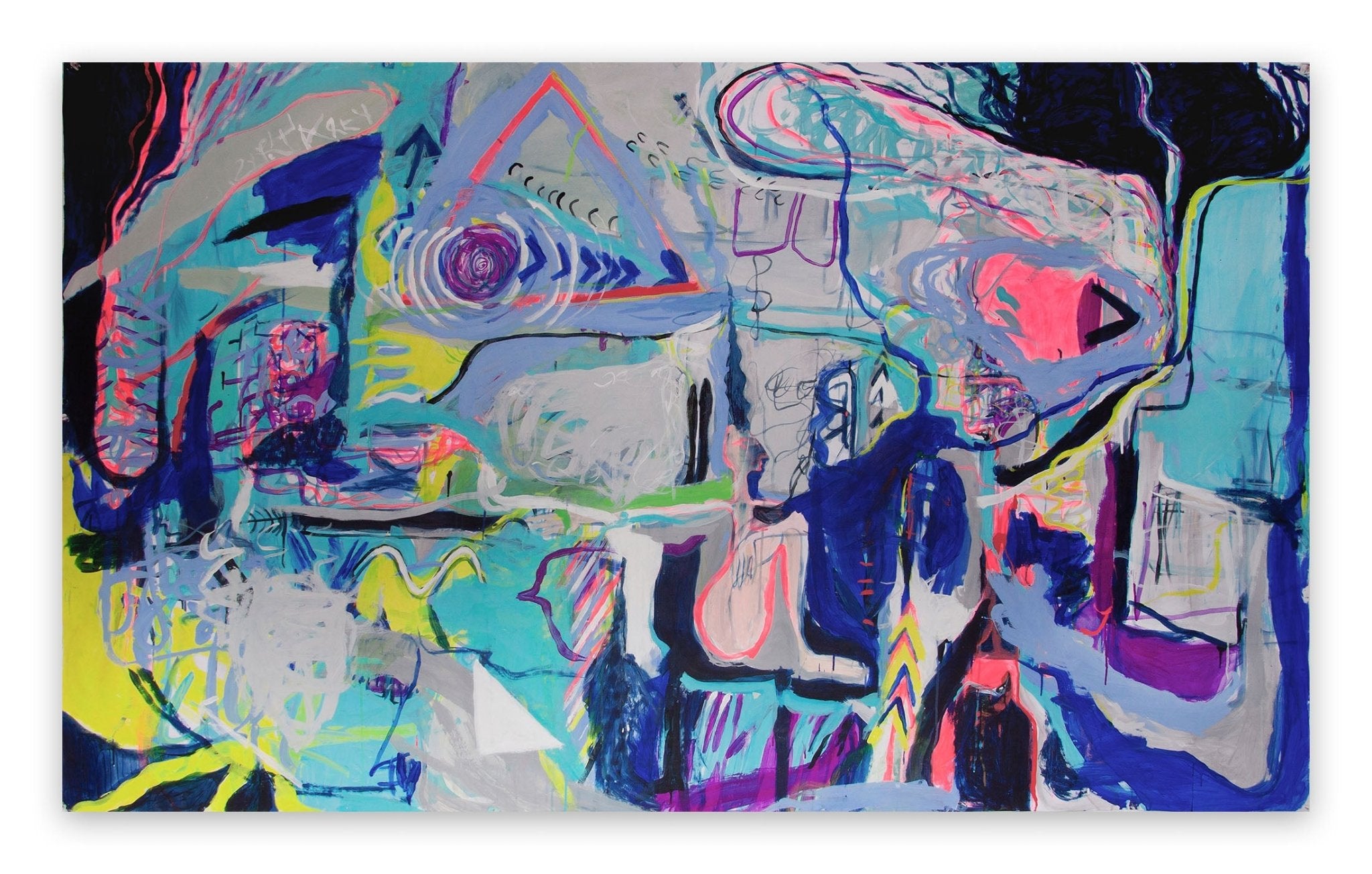 Truly Madly Deeply - Macha Poynder - Abstract Painting - Ideelart