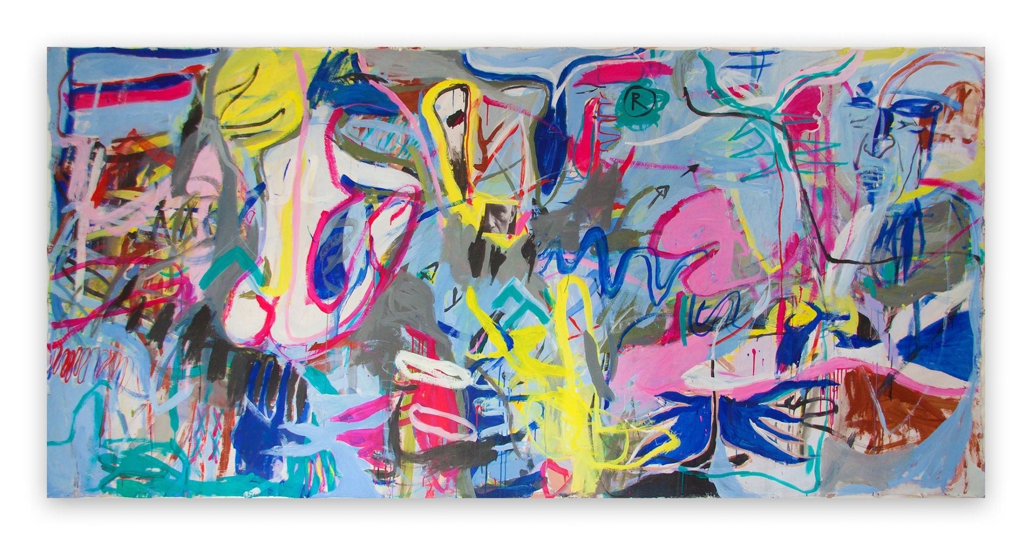 The Eye - Macha Poynder - Abstract Painting - Ideelart