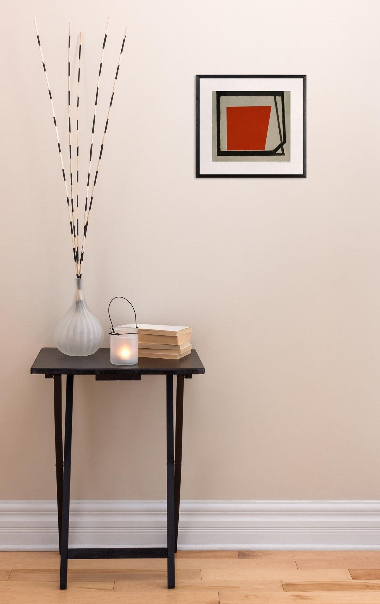 Winter tulip 2 - Elizabeth Gourlay - Abstract Prints - Ideelart