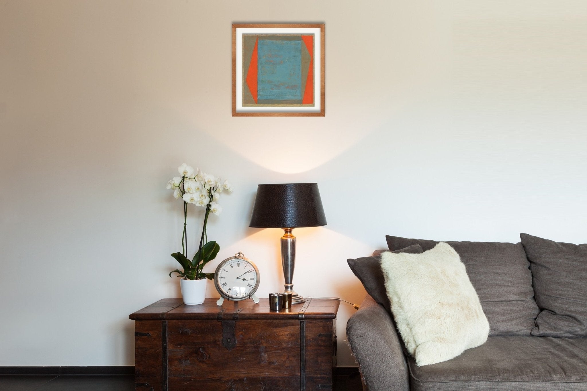 Zeri blue - Elizabeth Gourlay - Abstract Painting - Ideelart