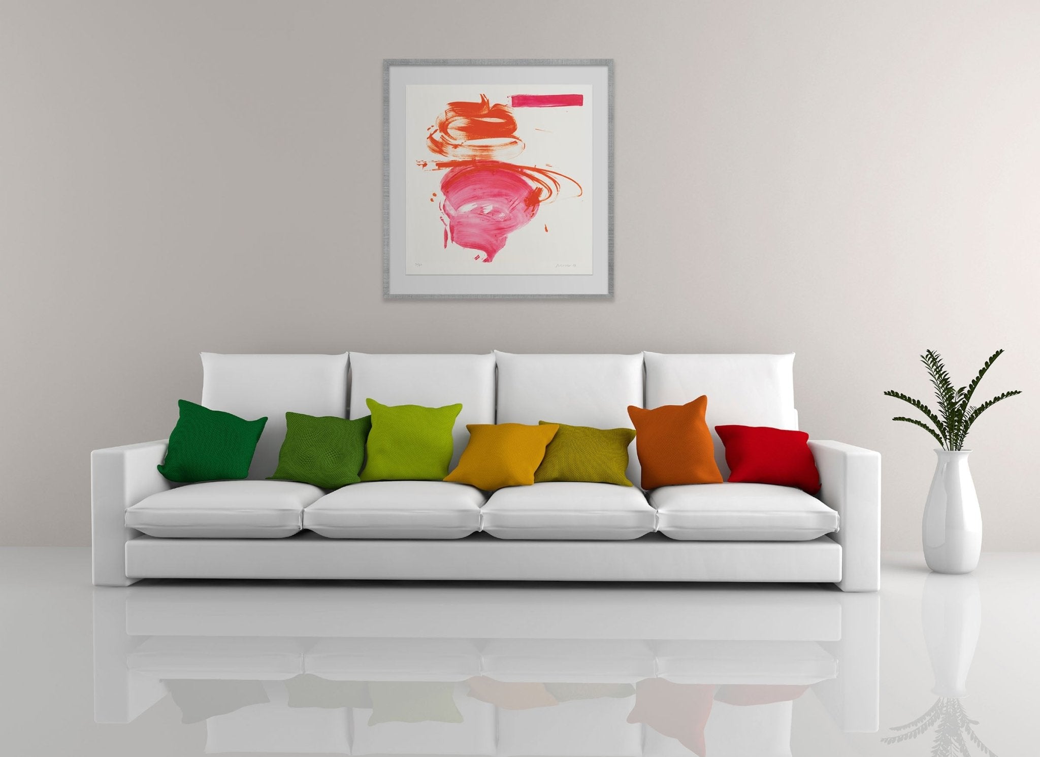 Pink Mama - Jill Moser - Abstract Prints - Ideelart