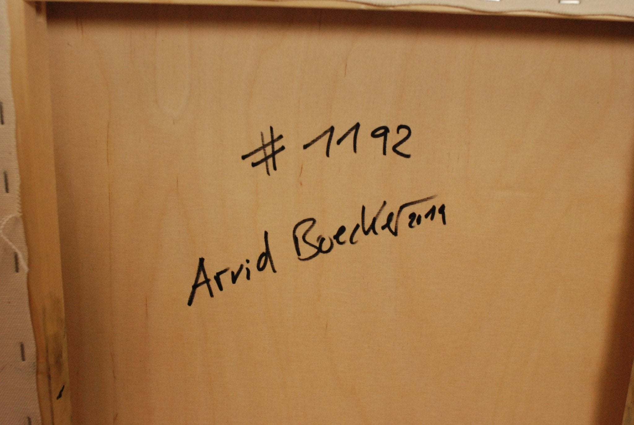 1192 - Arvid Boecker - Abstract Painting - Ideelart