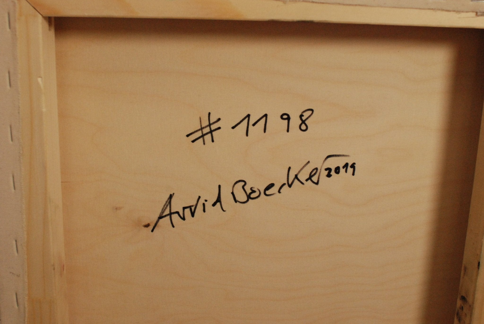 1198 - Arvid Boecker - Abstract Painting - Ideelart