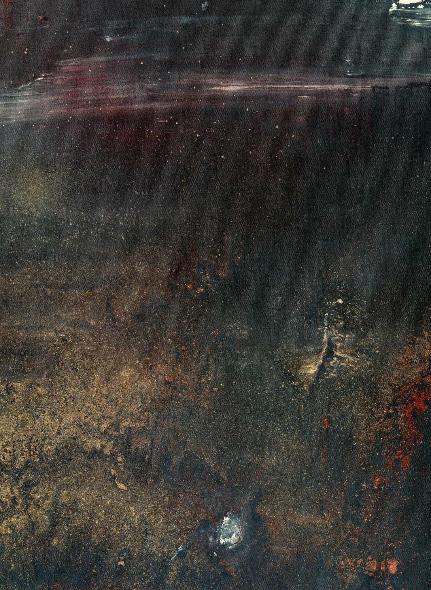 Orquevaux 1 - Yari Ostovany - Abstract Painting - Ideelart