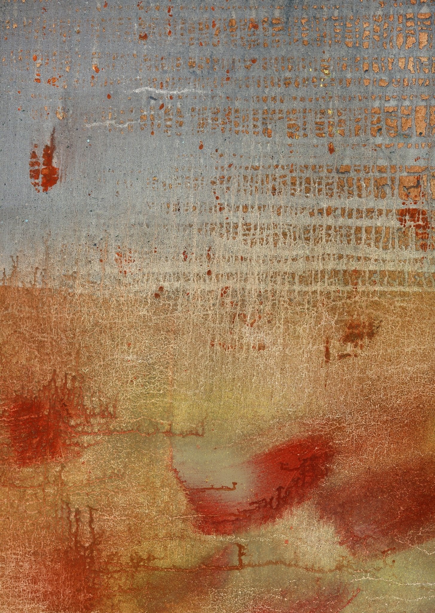 Orquevaux 3 - Yari Ostovany - Abstract Painting - Ideelart