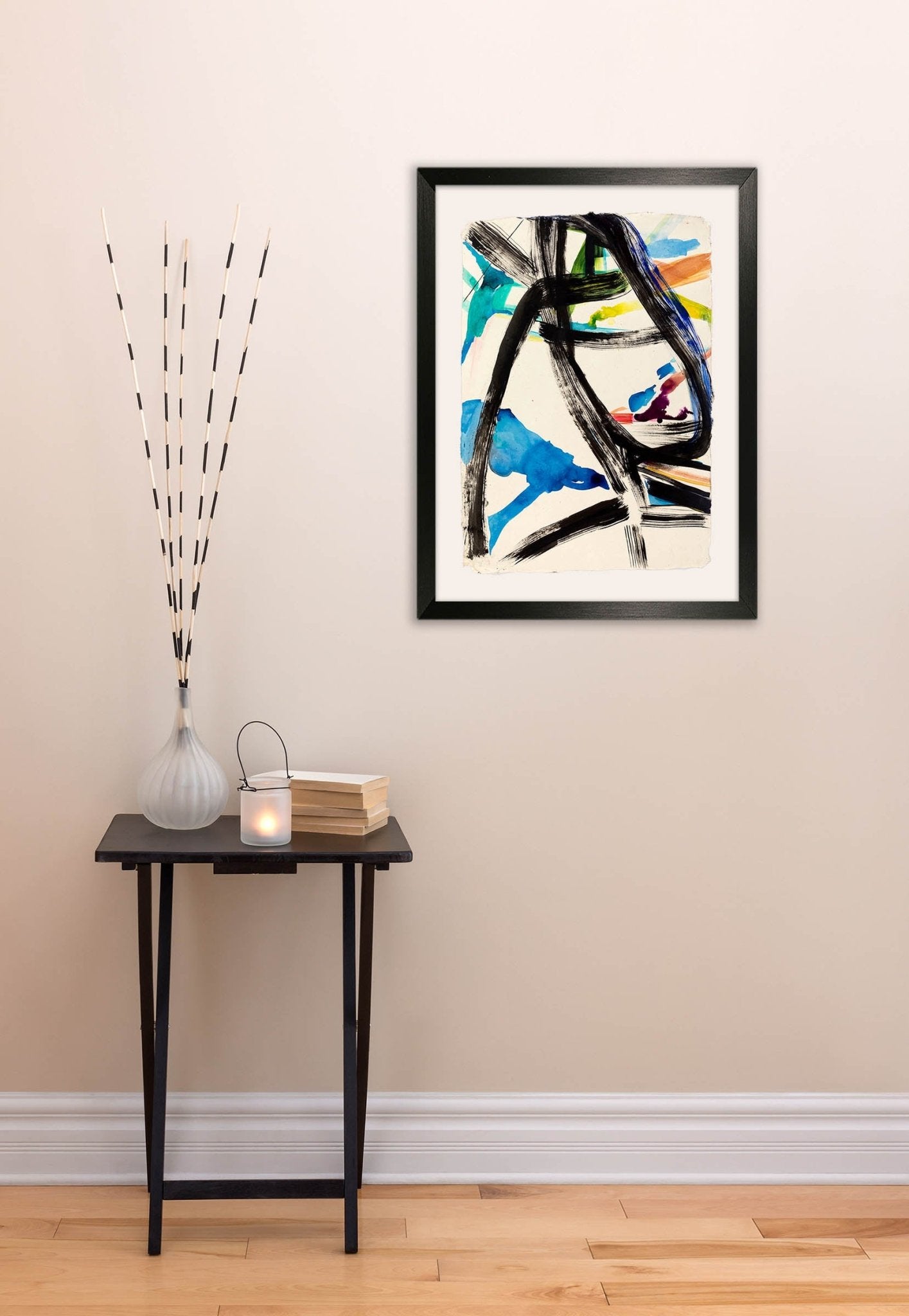 Calligraph - Laura Newman - Abstract Painting - Ideelart