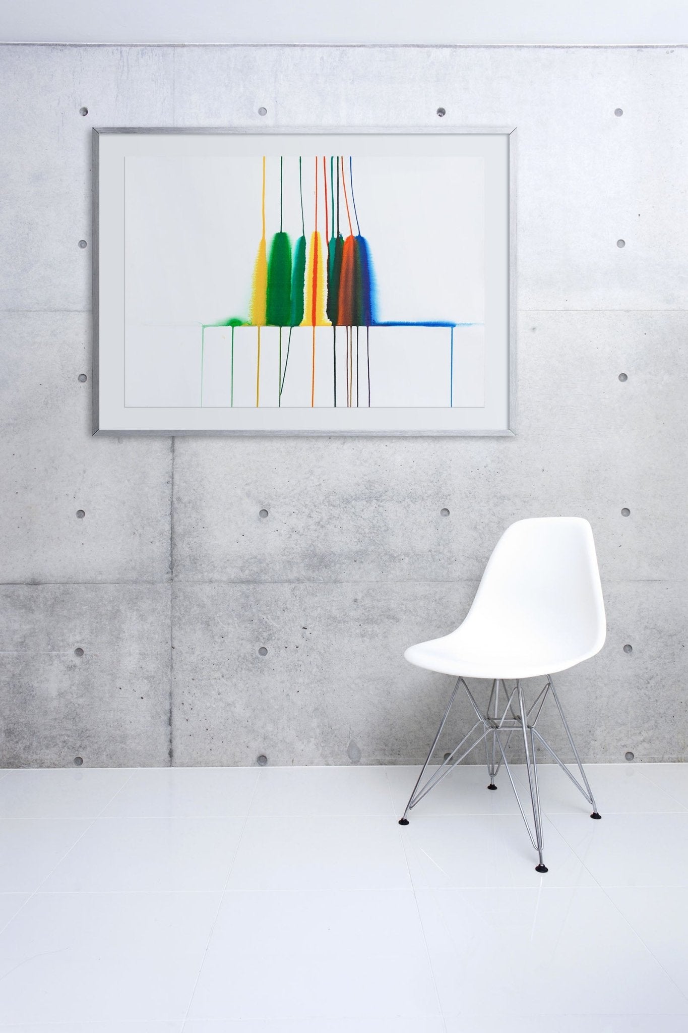 Untitled (Ref 17136) - Martin Reyna - Abstract Painting - Ideelart