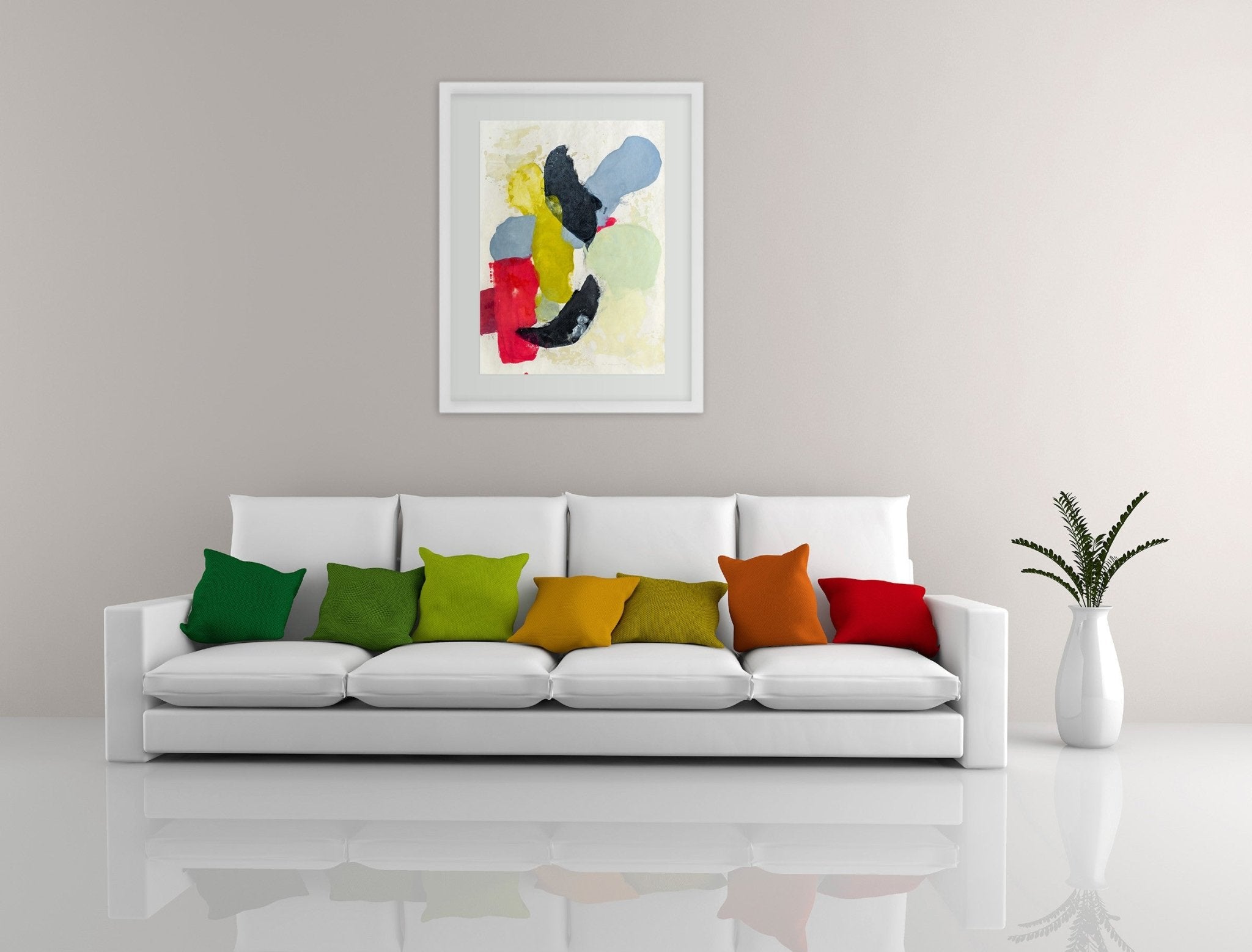 Guna II - Tracey Adams - Abstract Painting - Ideelart