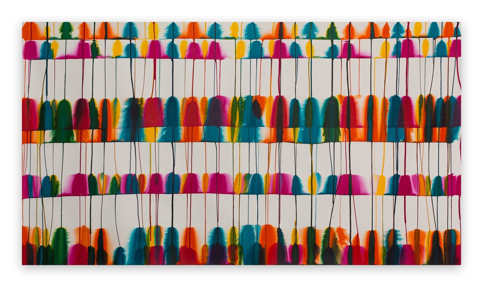 Untitled (Ref 17045) - Martin Reyna - Abstract Painting - Ideelart