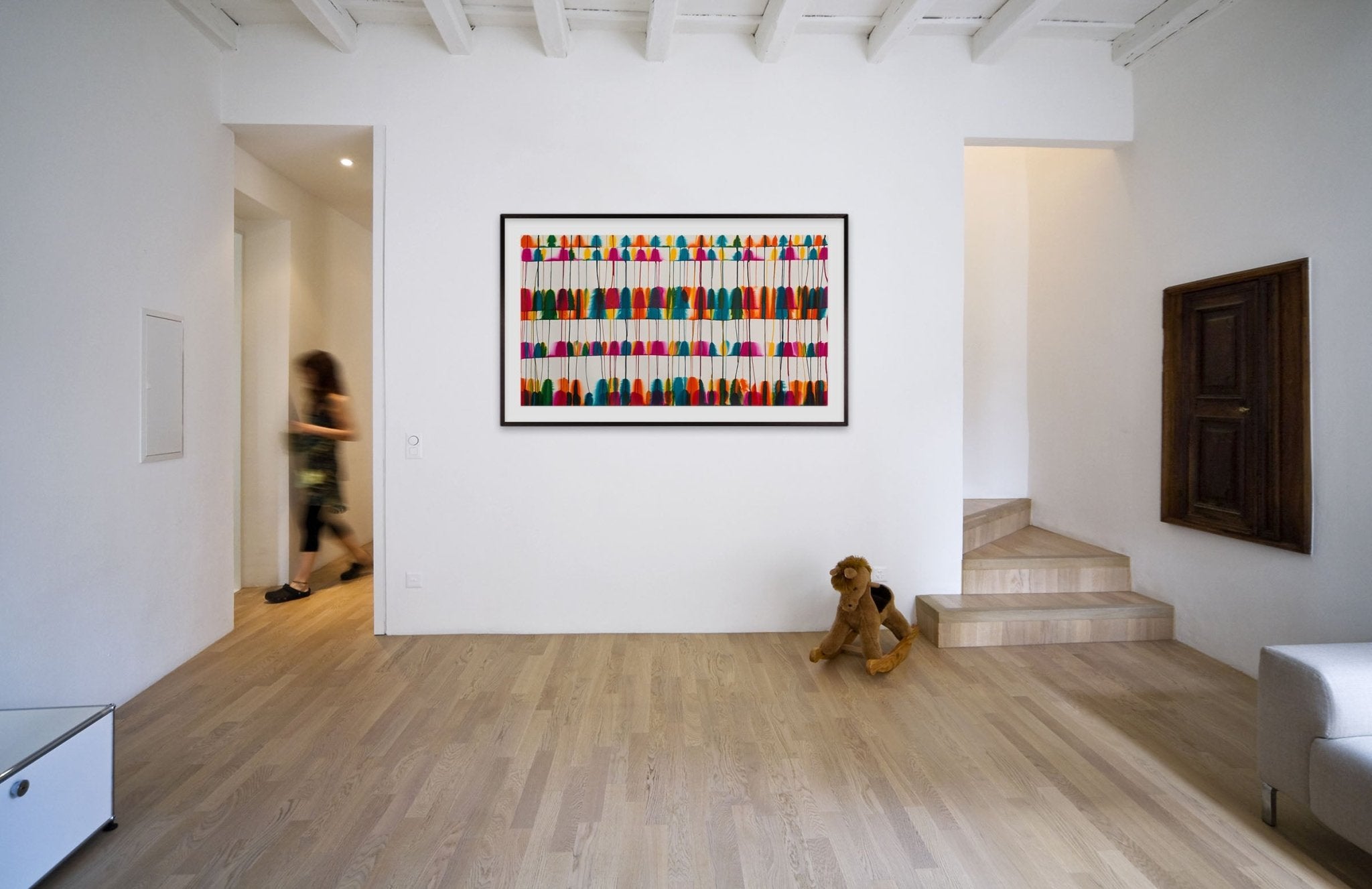 Untitled (Ref 17045) - Martin Reyna - Abstract Painting - Ideelart