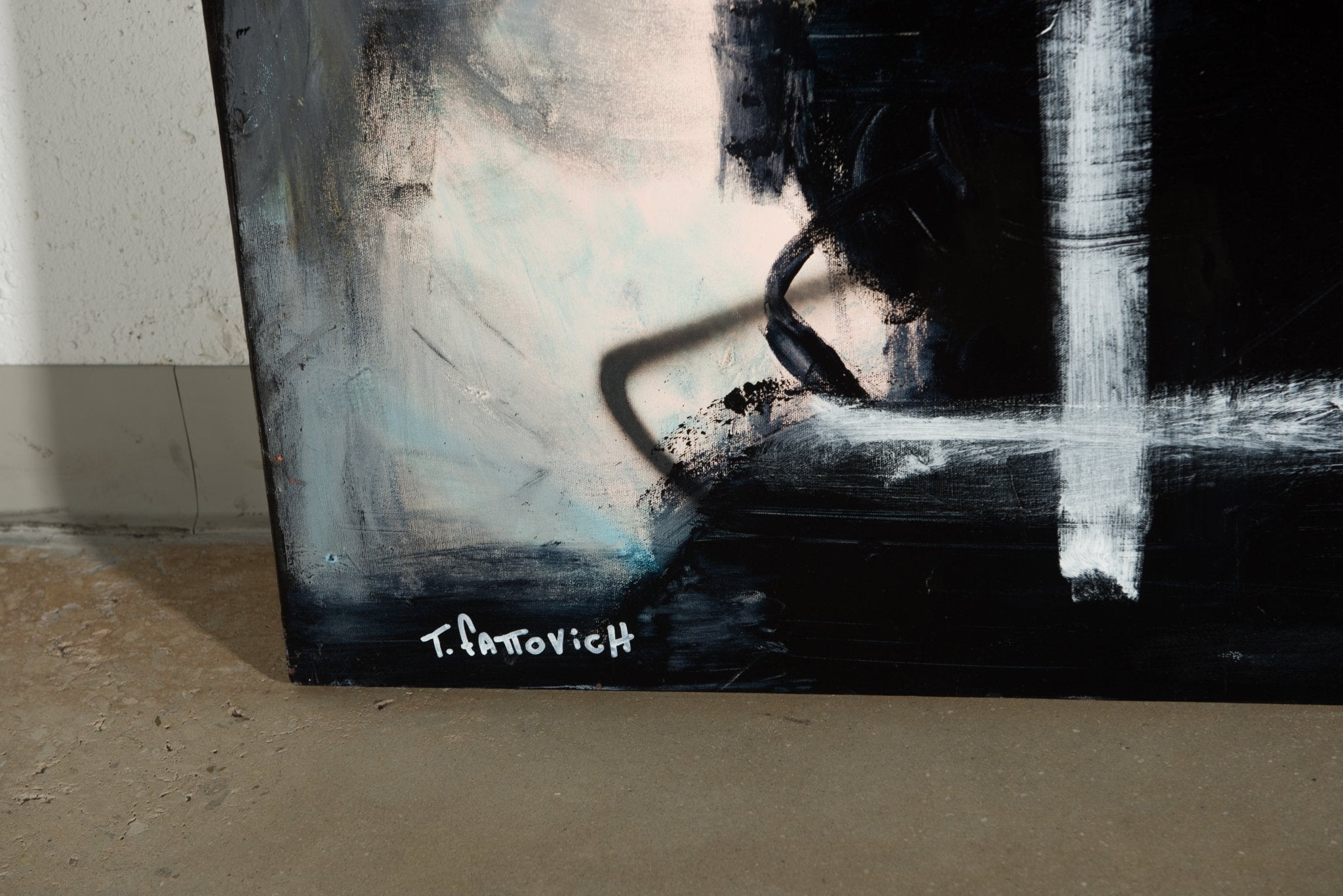 Dive - Tommaso Fattovich - Abstract Painting - Ideelart