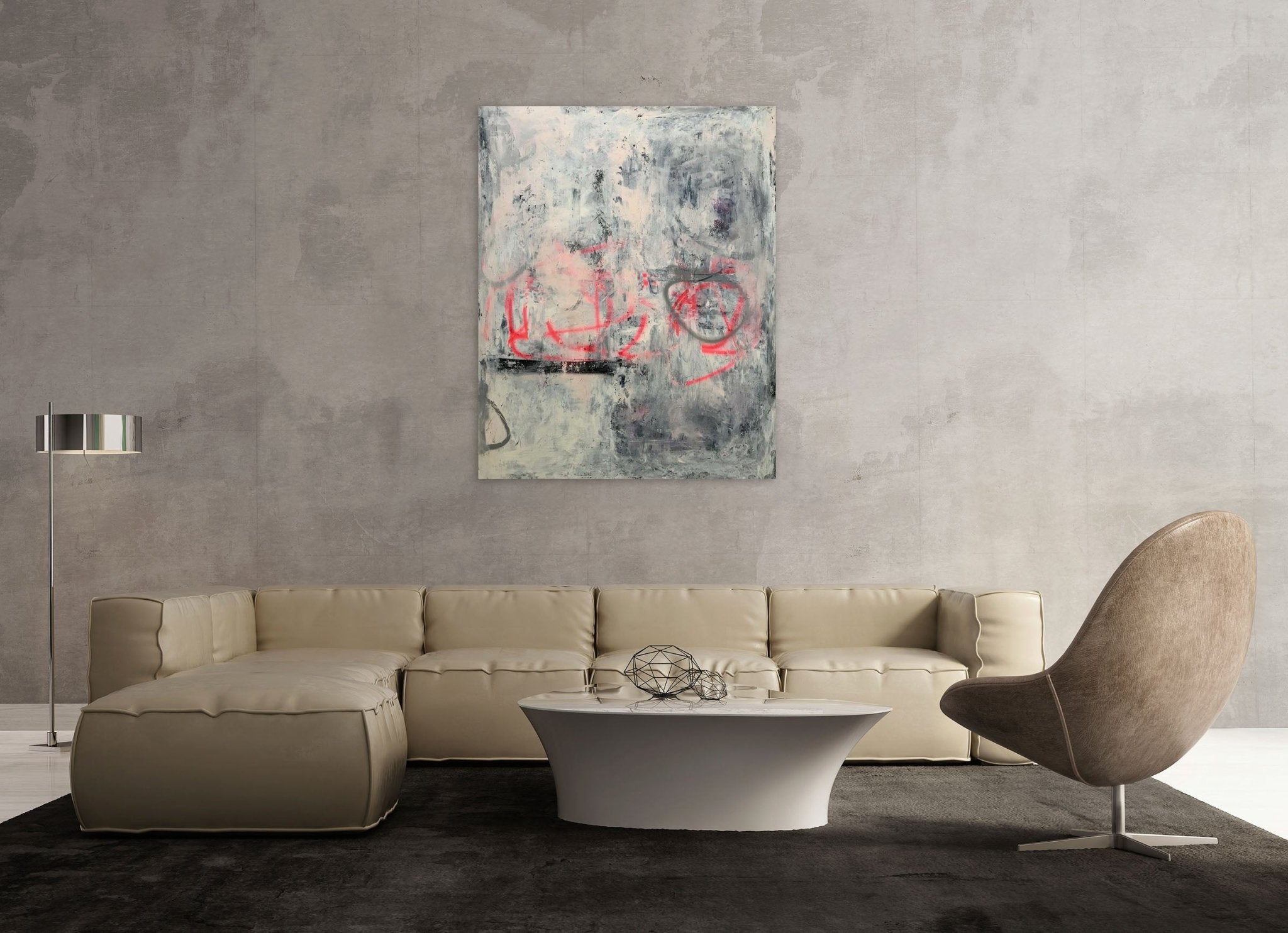 Finder - Tommaso Fattovich - Abstract Painting - Ideelart