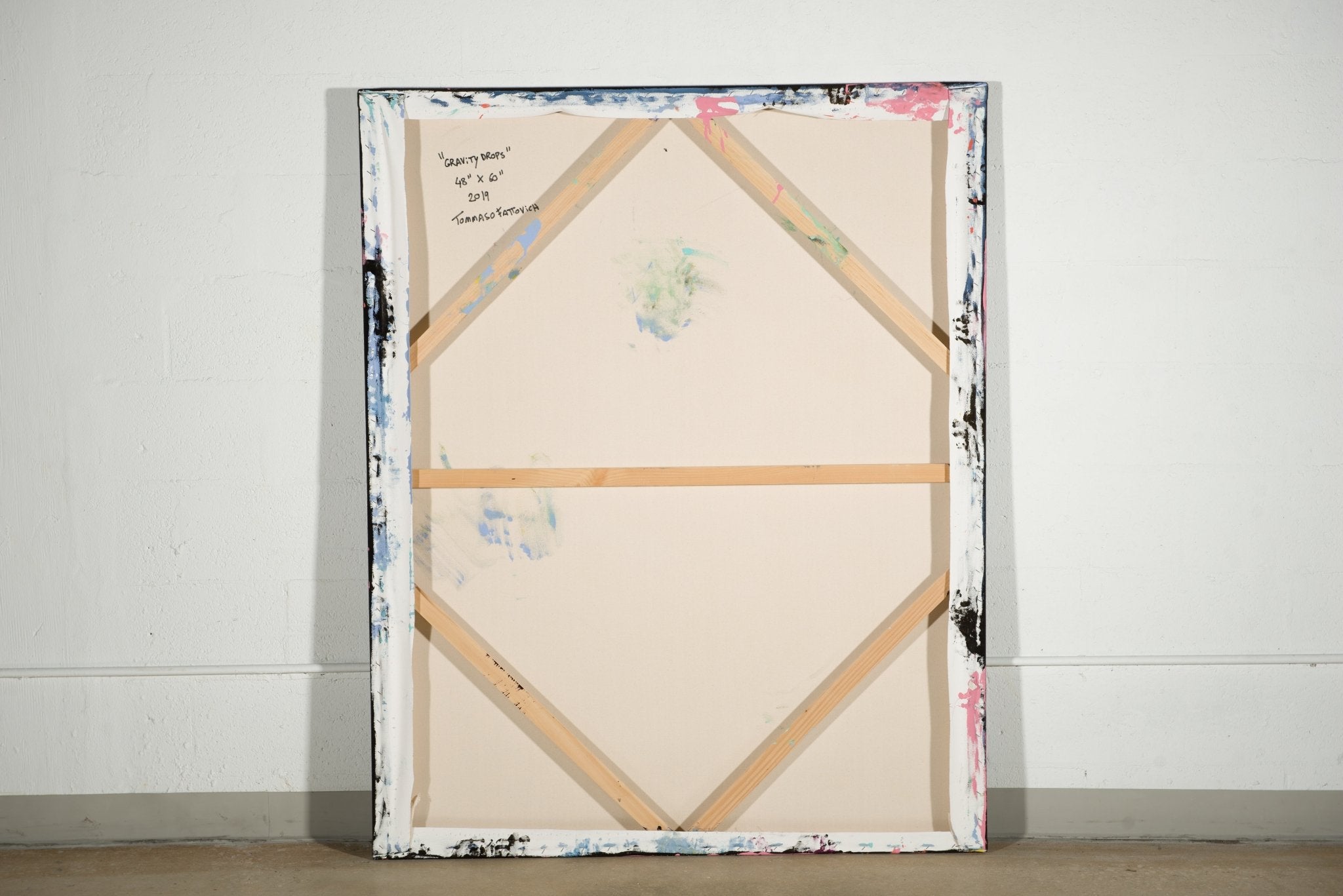 Gravity Drops - Tommaso Fattovich - Abstract Painting - Ideelart