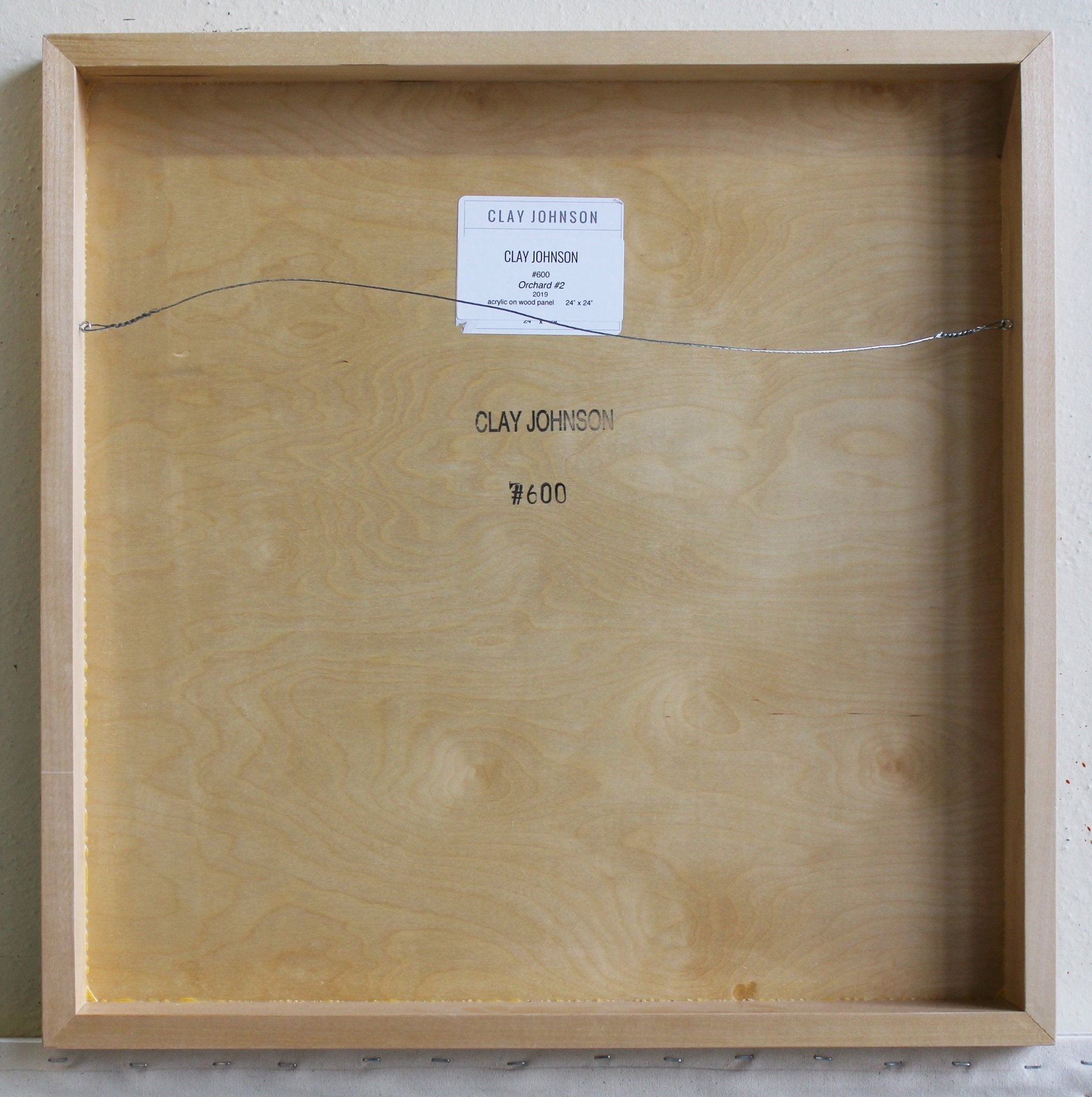 Orchard 2 - Clay Johnson - Abstract Painting - Ideelart