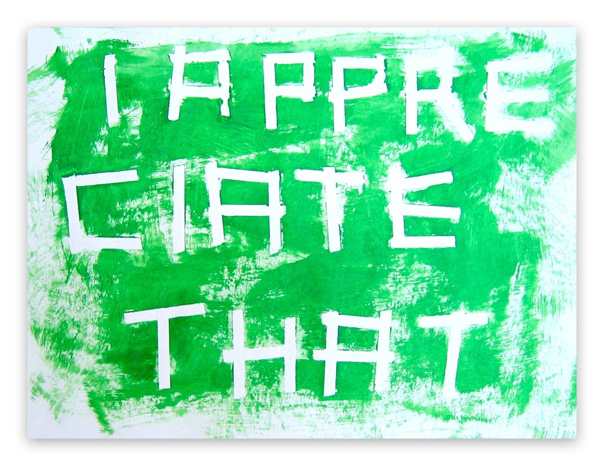 A13 - I appreciate that - Daniel Göttin - Abstract Painting - Ideelart