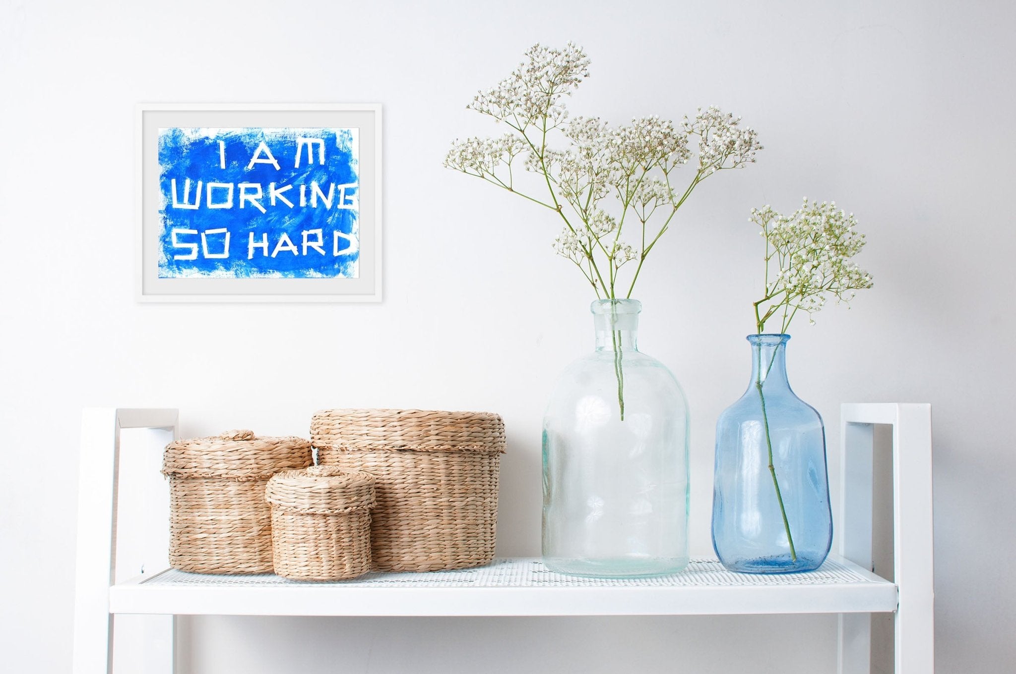 A15 - I am working so hard - Daniel Göttin - Abstract Painting - Ideelart