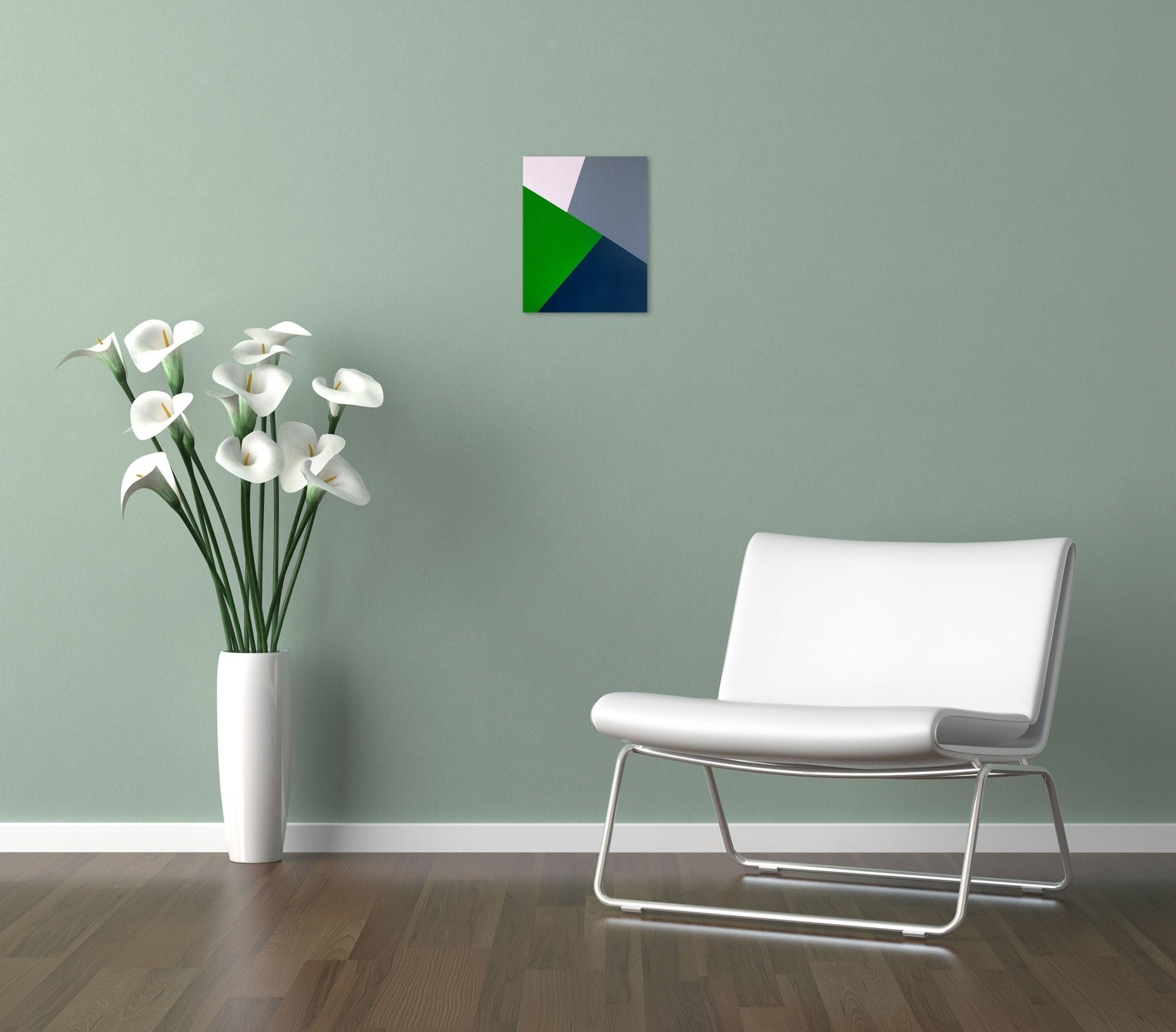 Slopes B8 - Daniel Göttin - Abstract Painting - Ideelart