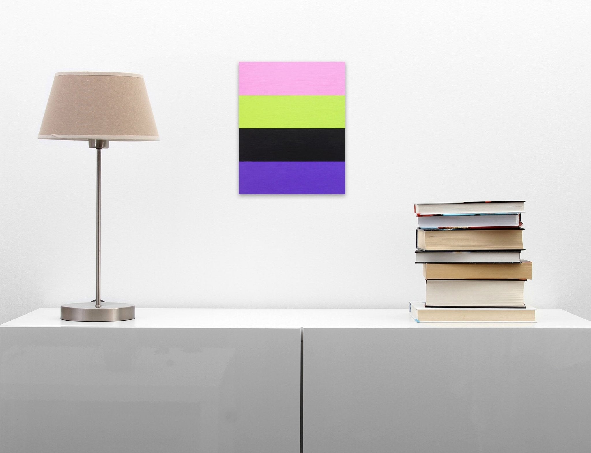 Walk - Brent Hallard - Abstract Painting - Ideelart