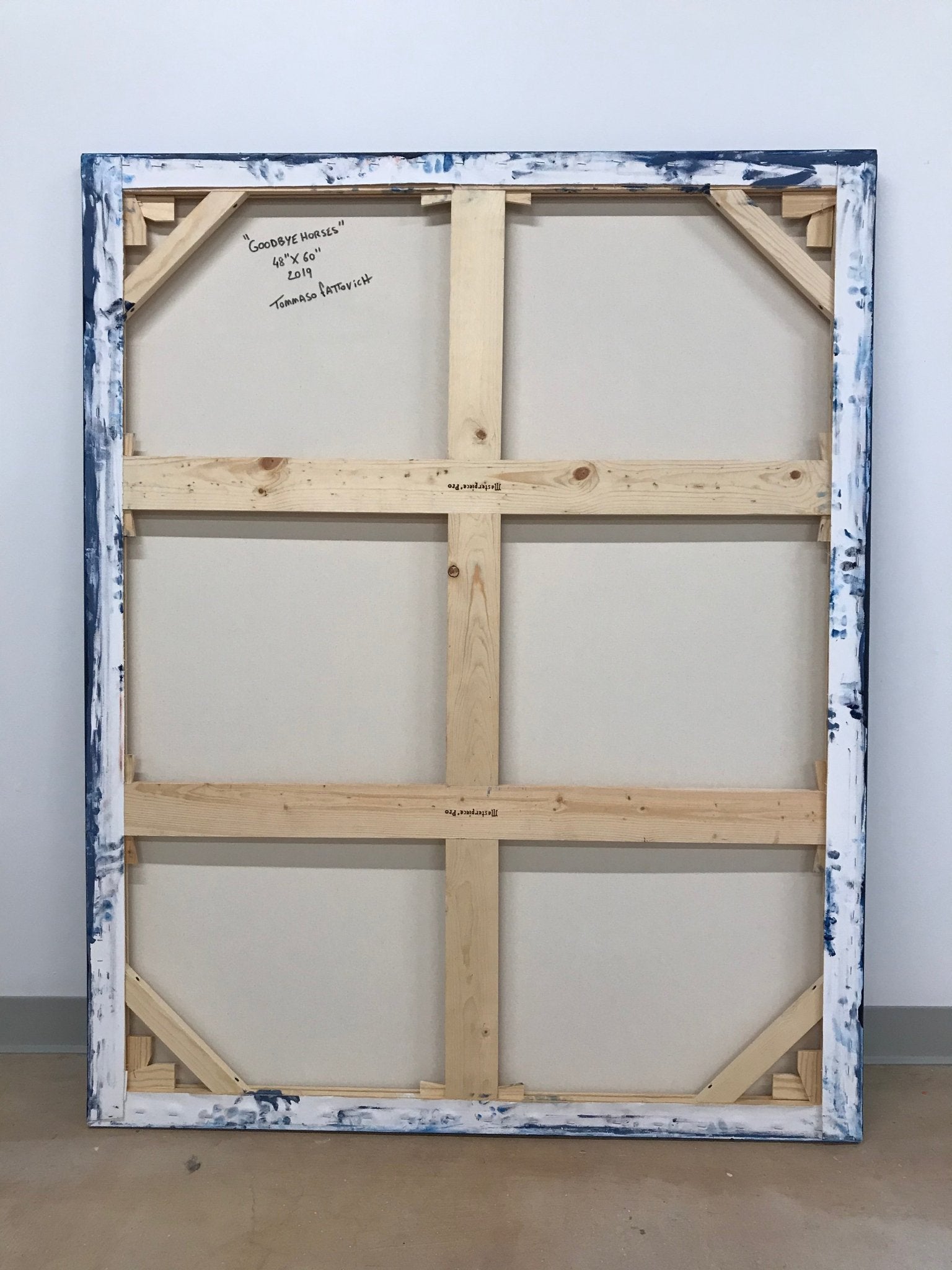 Goodbye Horses - Tommaso Fattovich - Abstract Painting - Ideelart