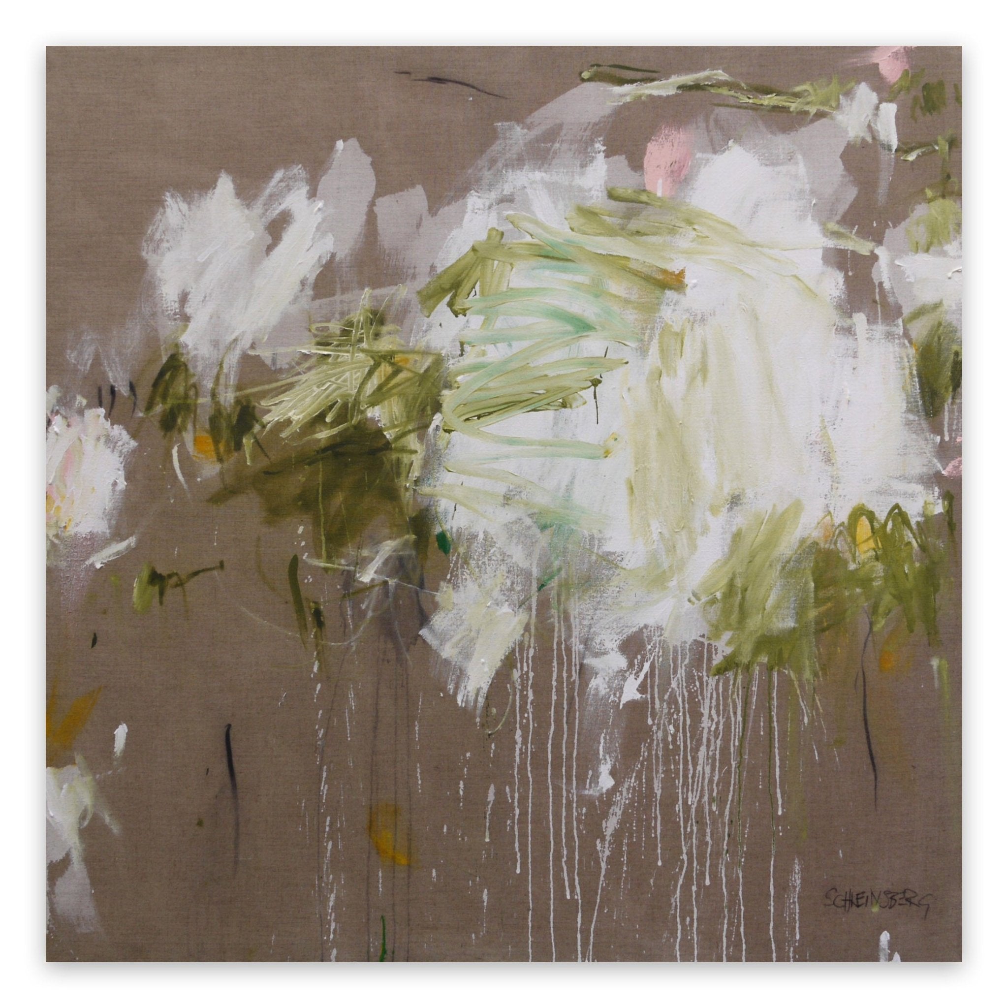 A Breath of Summer III - Daniela Schweinsberg - Abstract Painting - Ideelart