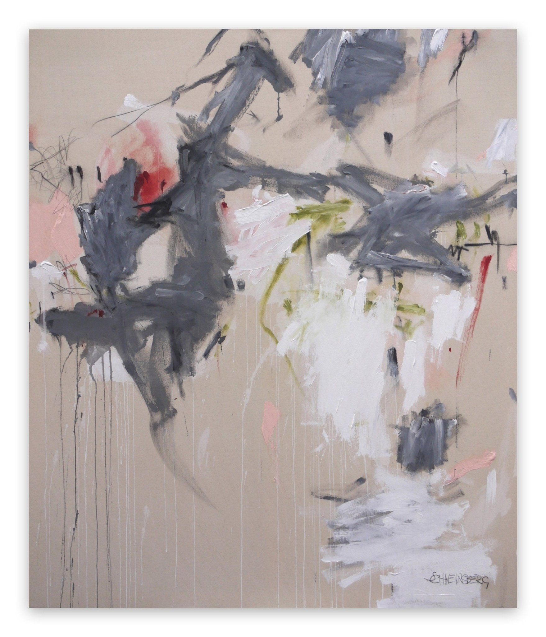 A Breath of Summer VIII - Daniela Schweinsberg - Abstract Painting - Ideelart