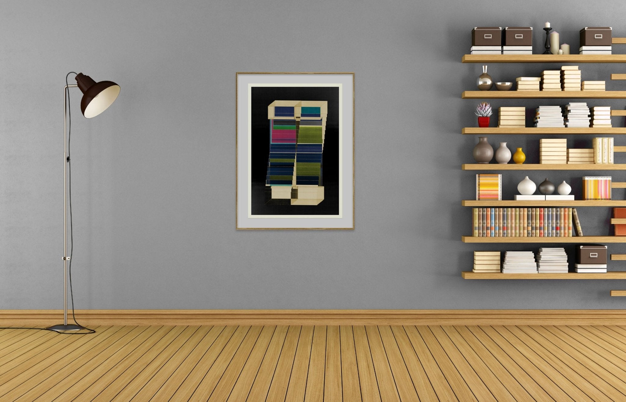 M323 - Jesús Perea - Abstract New Media Art - Ideelart